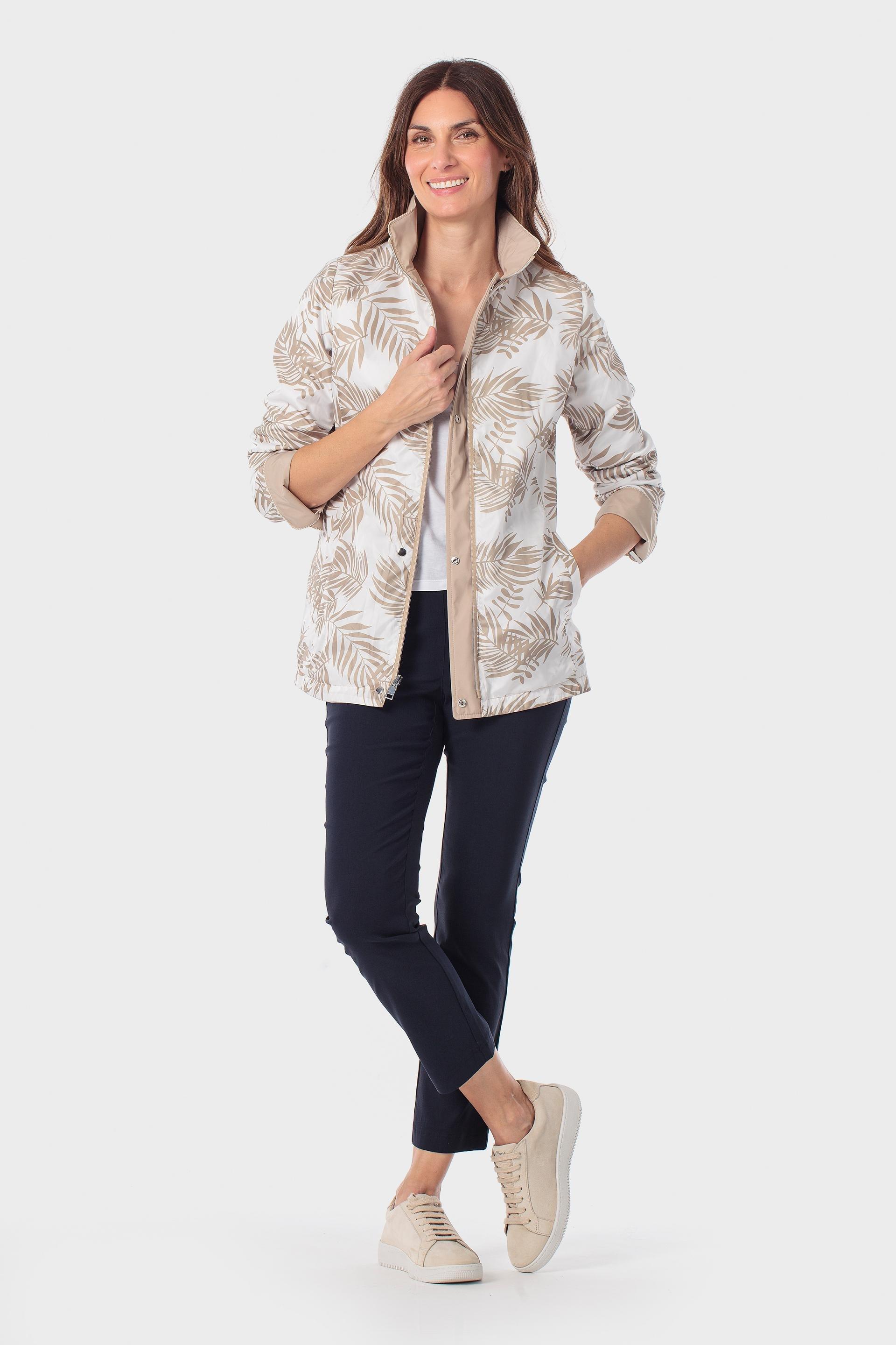 Beige Reversible Parka, Beige, large image number 4