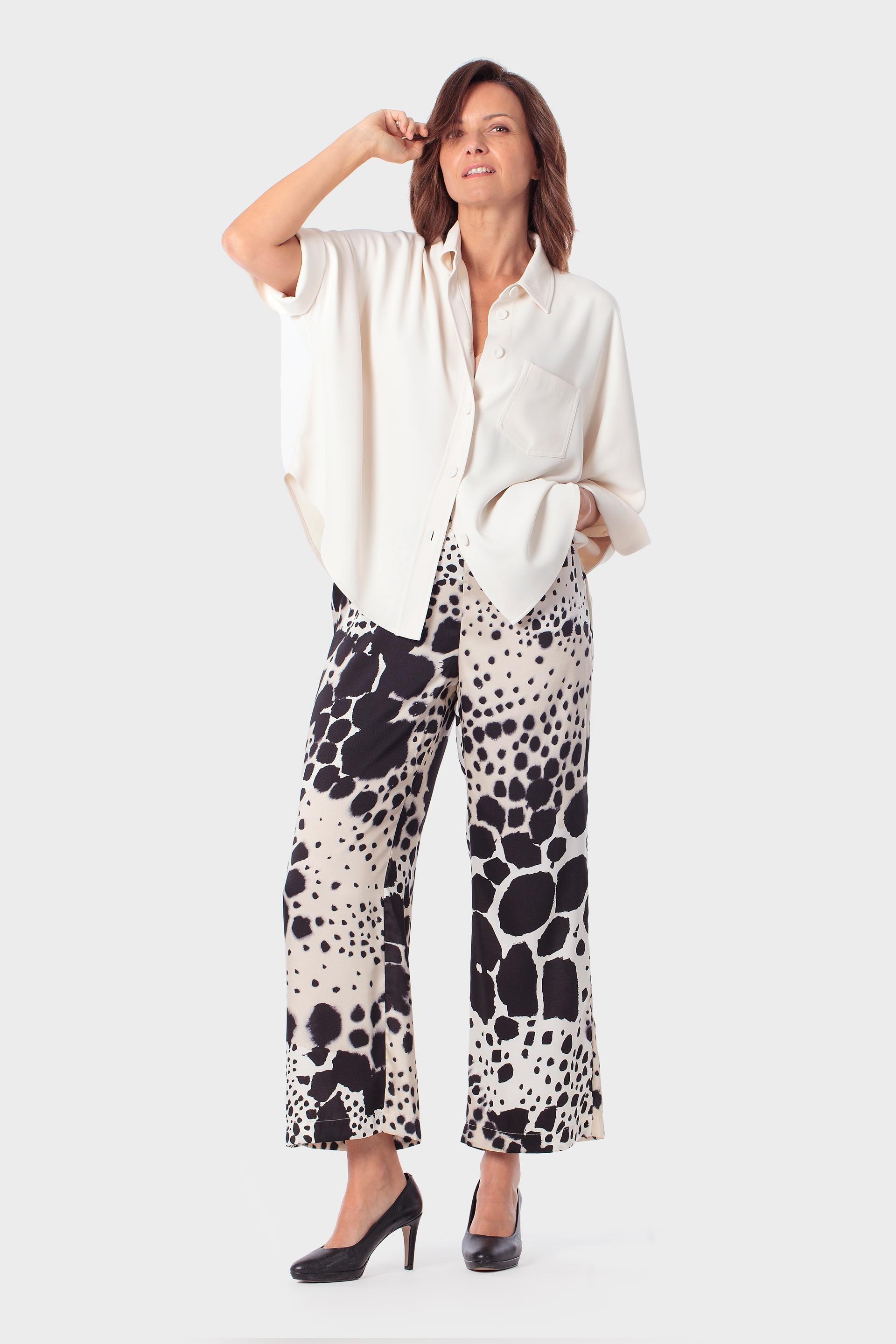Beige Casual Overshirt, White Off White, large image number 1