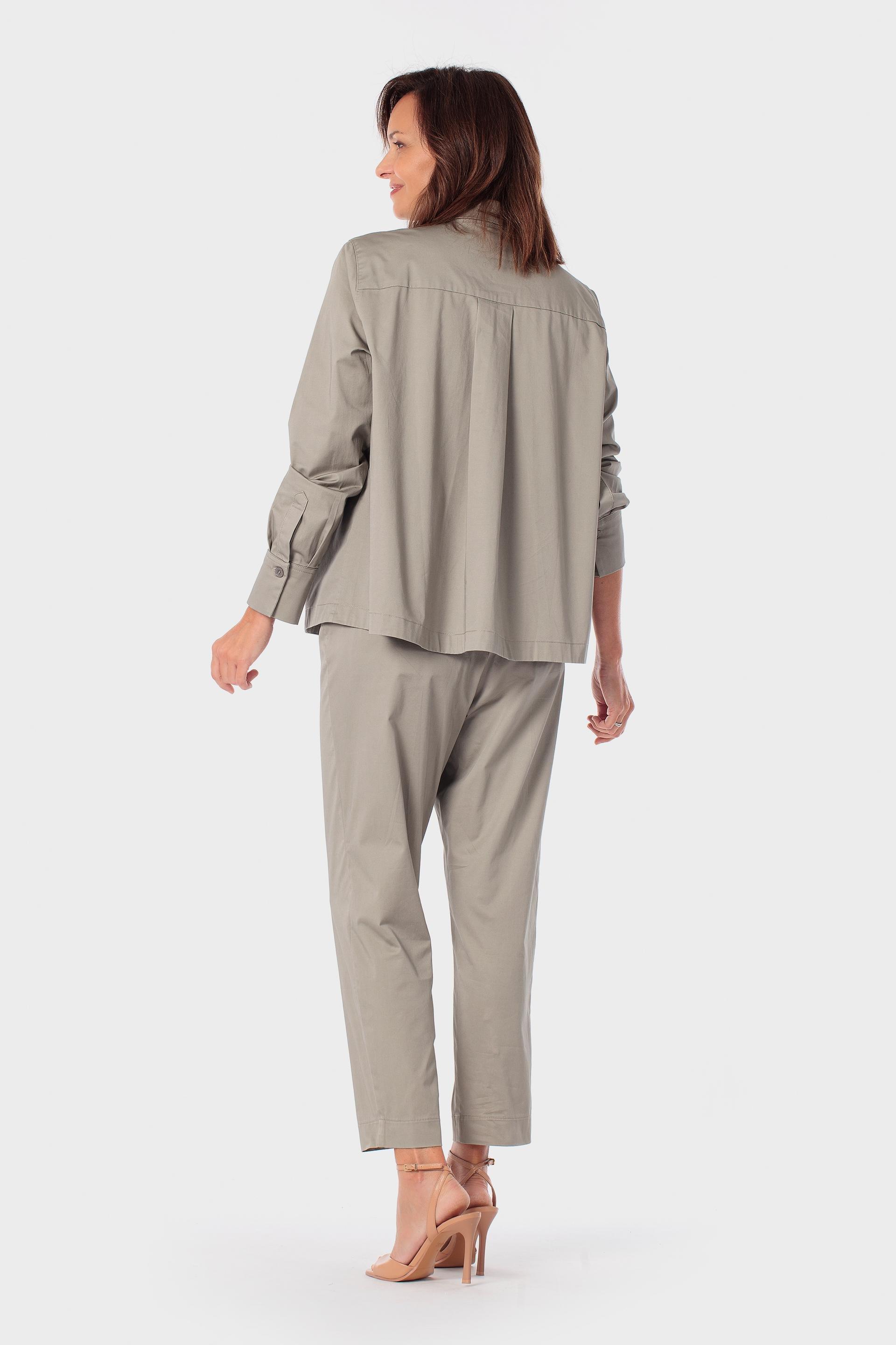 Button-Cuff Cotton Overshirt, 3701_285, large image number 3