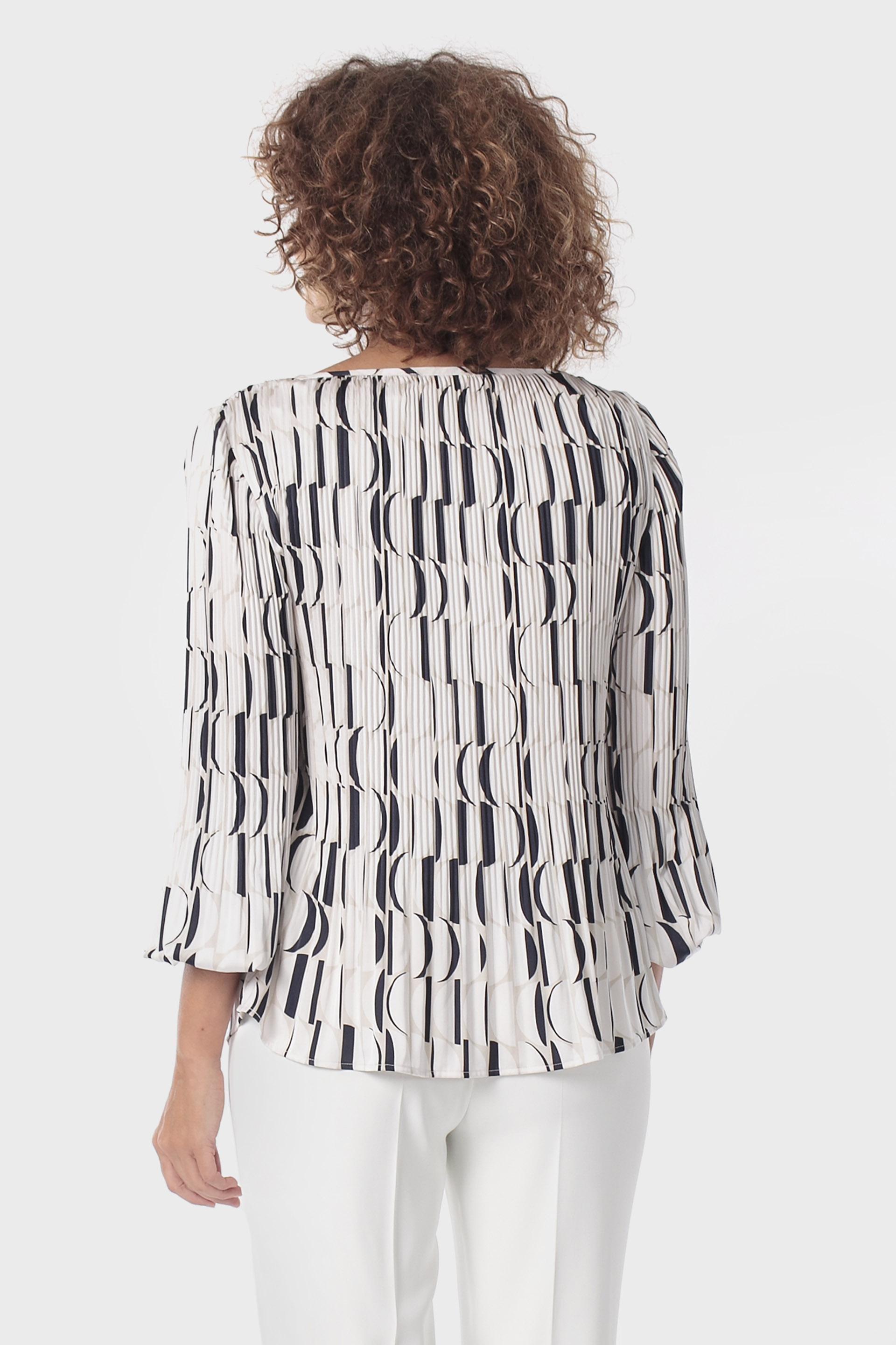 Black Pleated Top, 3701_232, medium