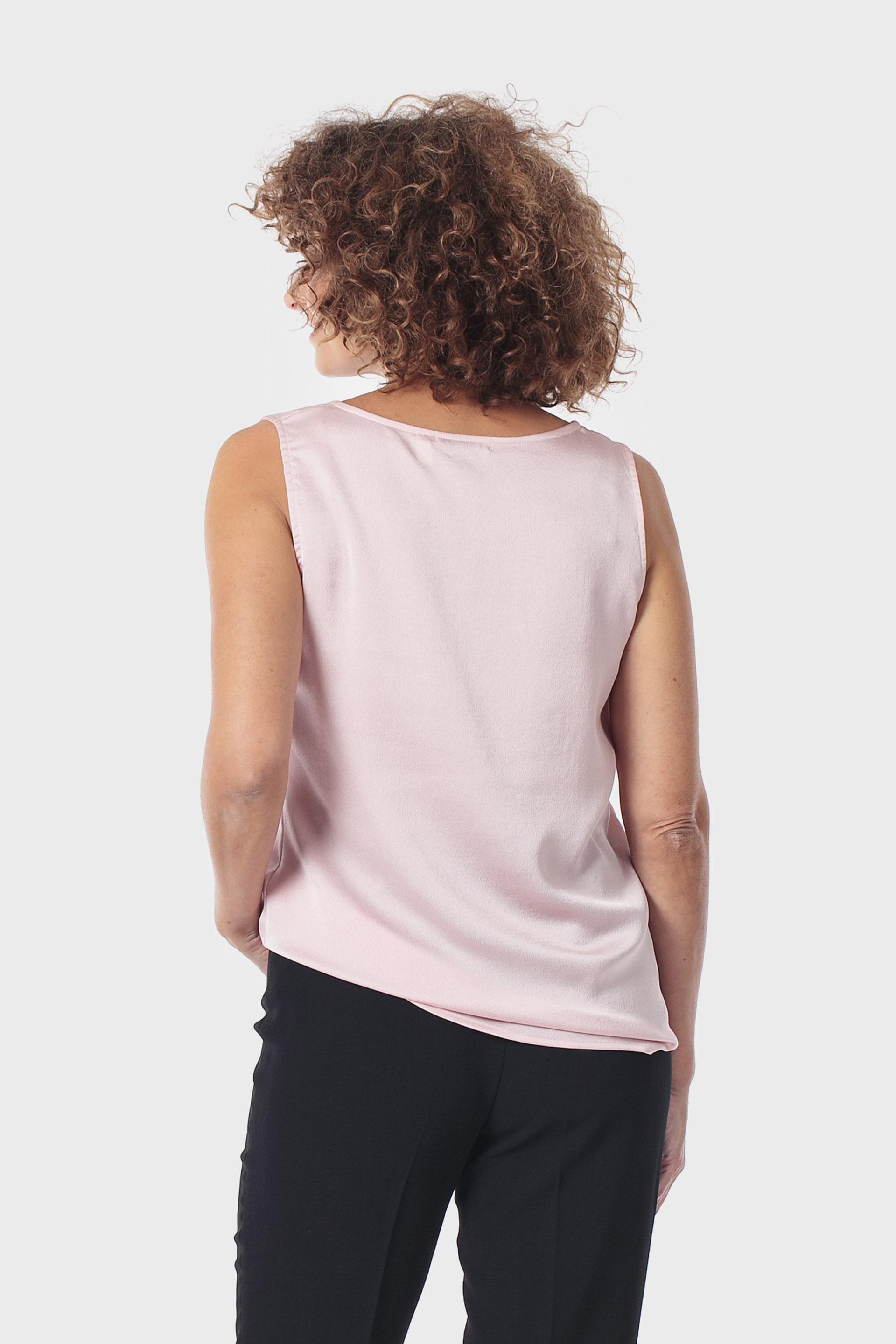 Pink Sleeveless Top, Pink Petal, medium