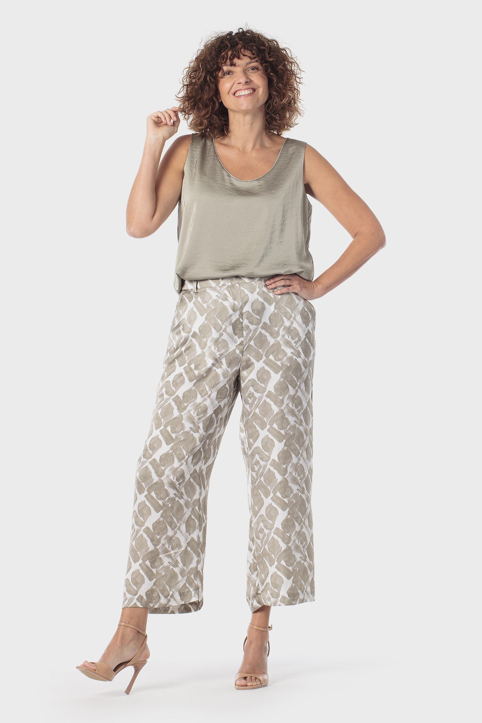Khaki Fantasy Top, Green Sage, large image number 1