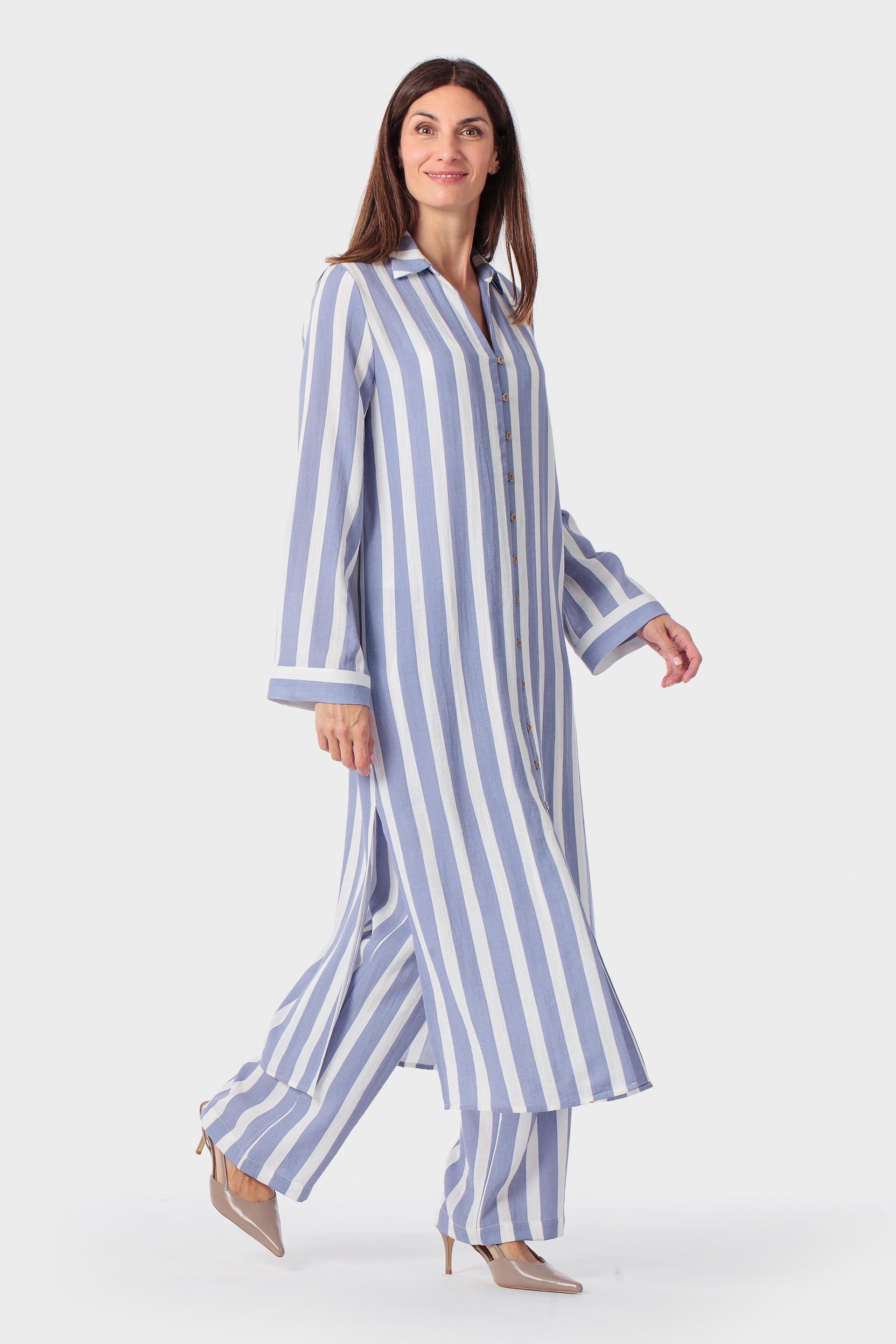 Blue Striped Dress, 3701_399, medium