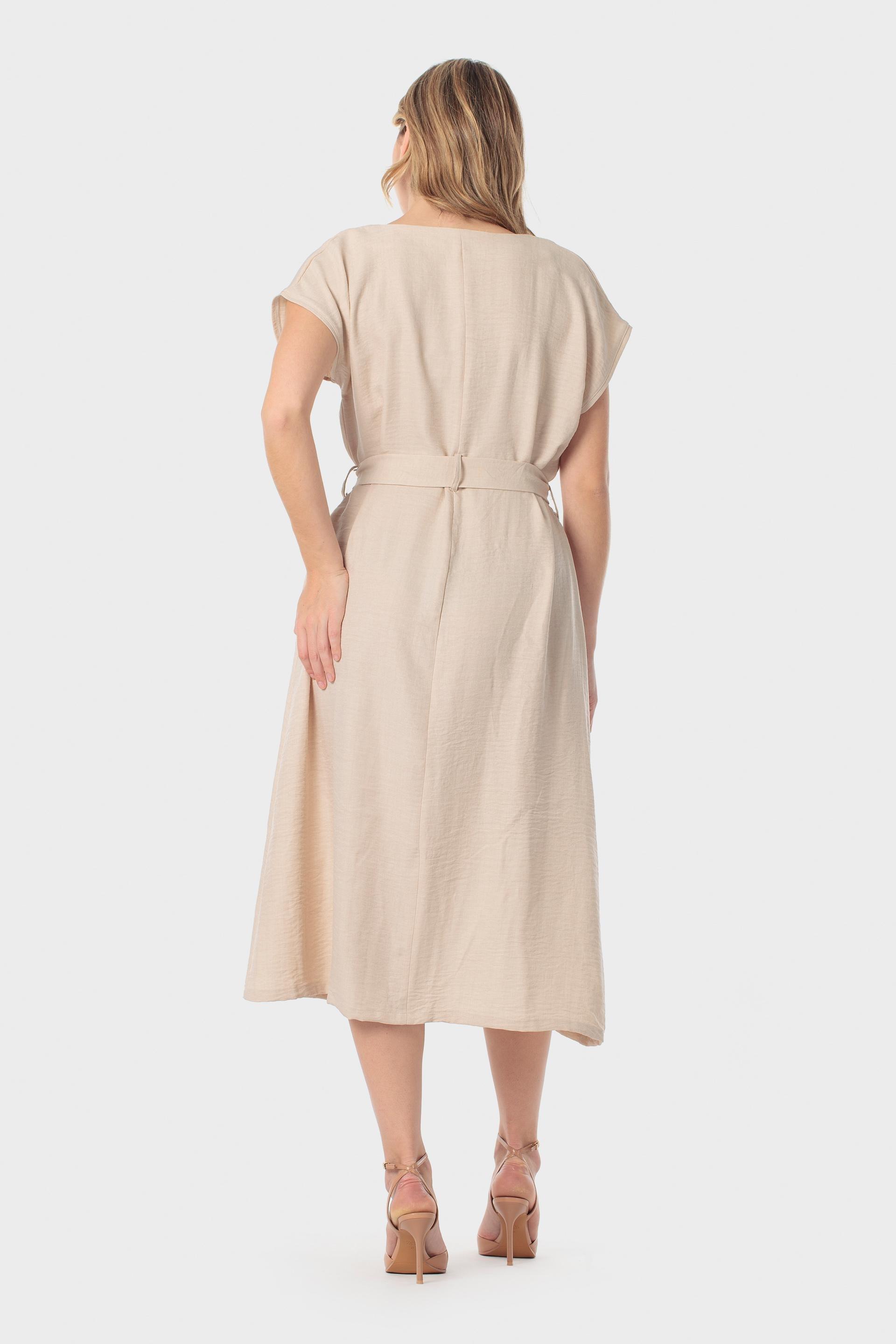 Beige Shirt Dress, 3701_126, medium