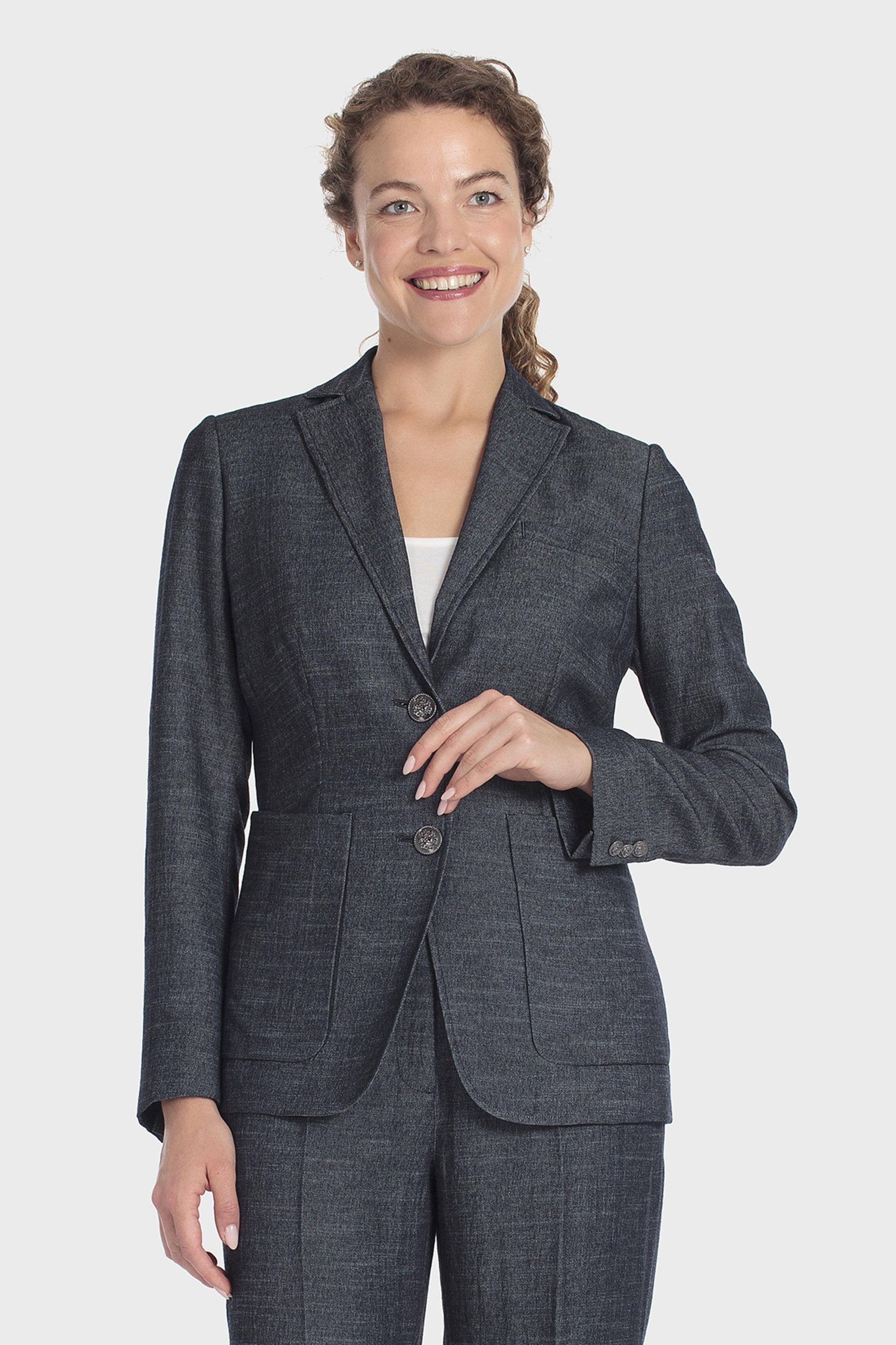 Denim Blazer Blue, 3701_397, medium