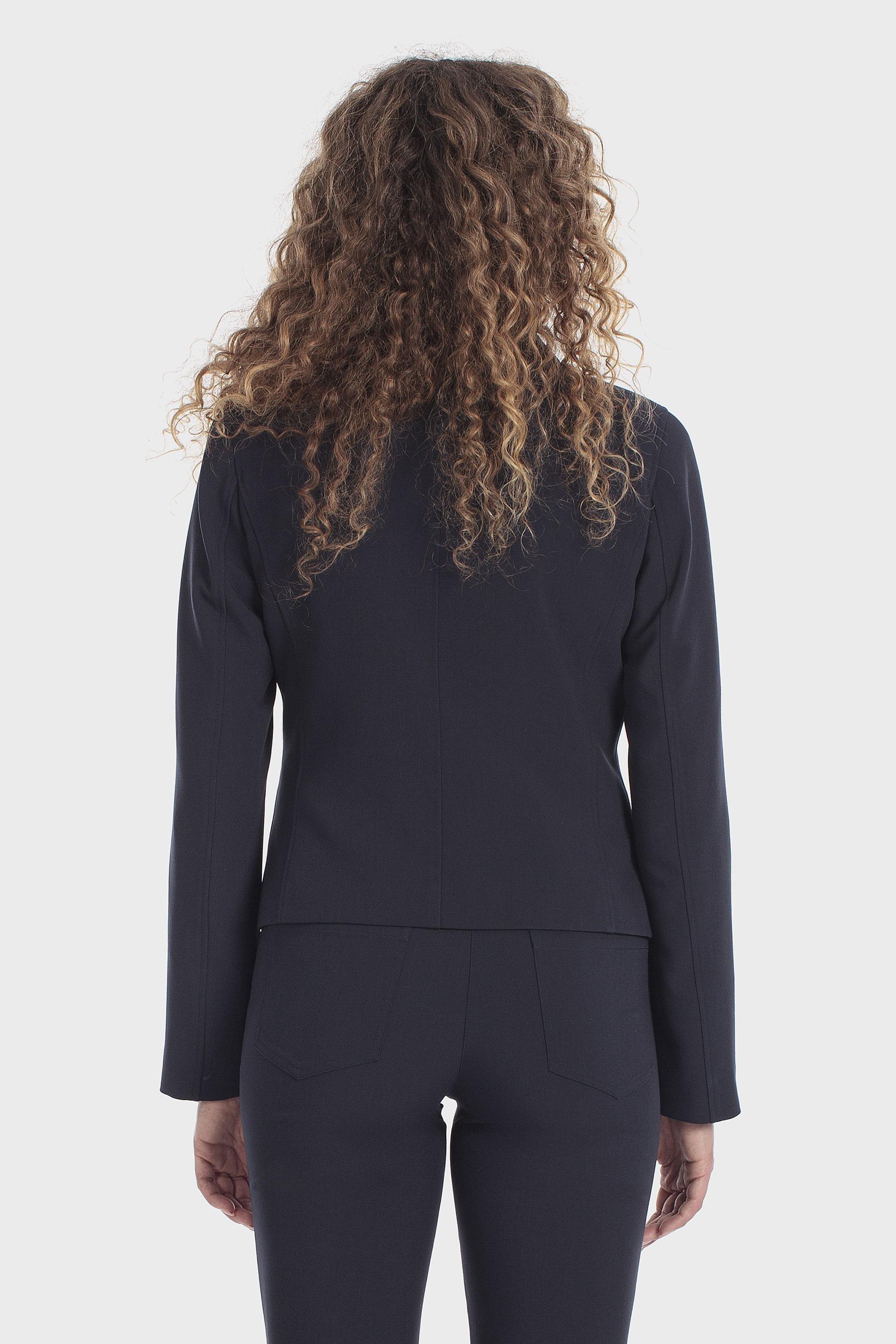 Zip-Through Jacket Navy, Blue Navy, medium