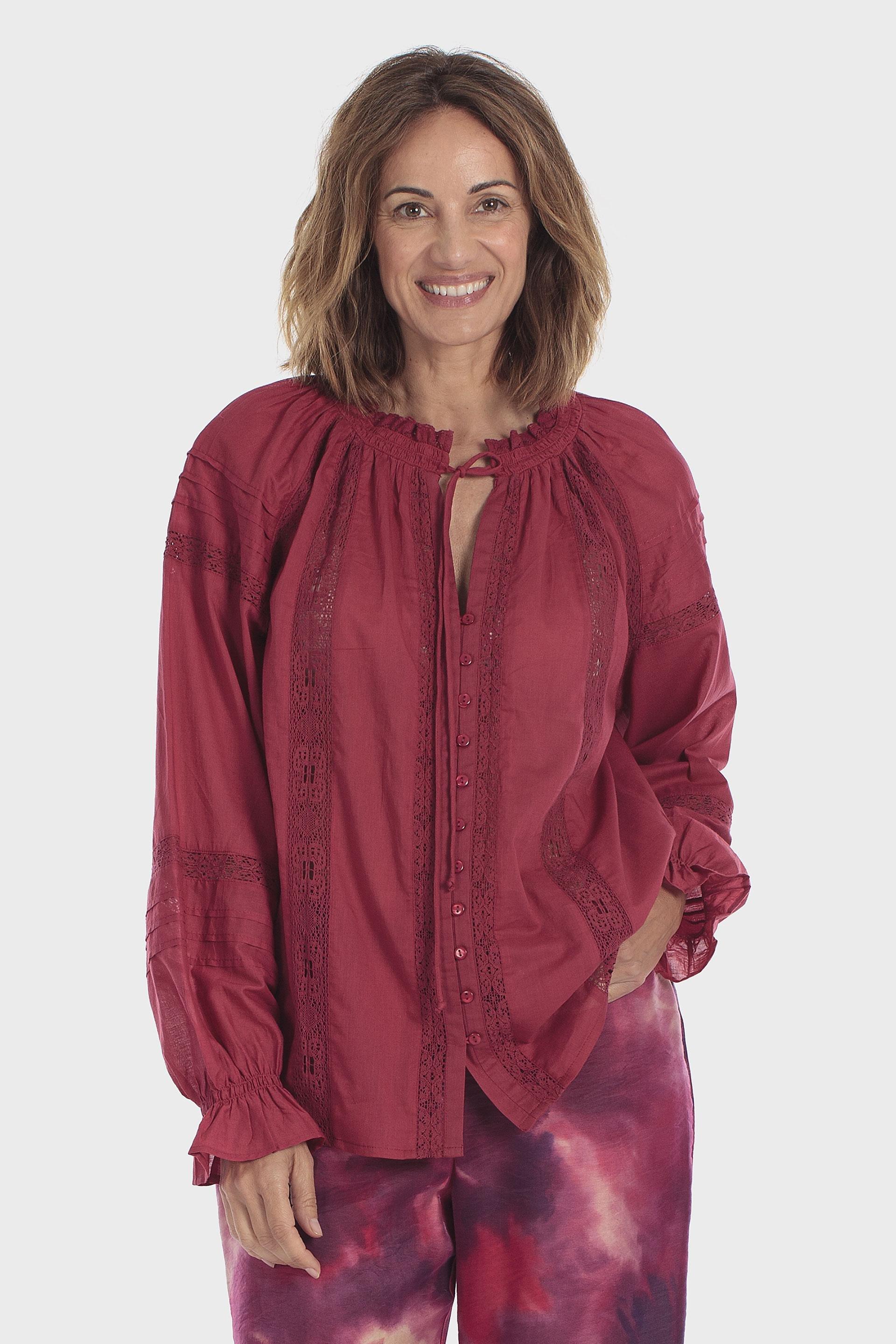 Red Fantasy Shirt, Red Druby, large image number 0