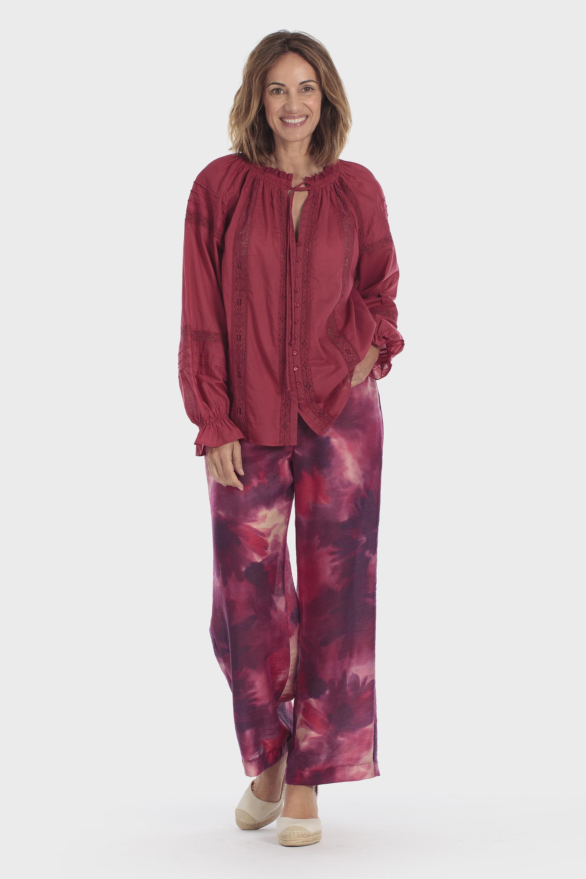 Red Fantasy Shirt, Red Druby, large image number 1