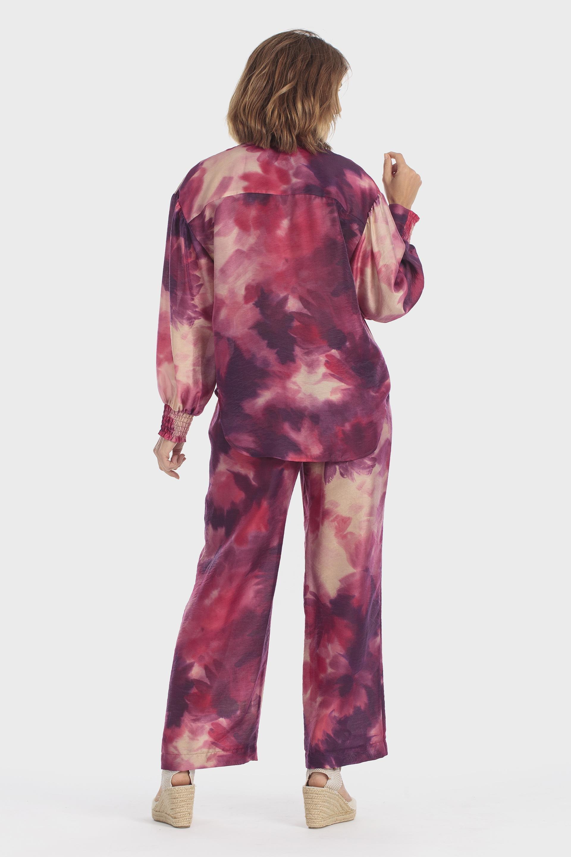 Purple Printed Shirt, Purple Mallow, large image number 3
