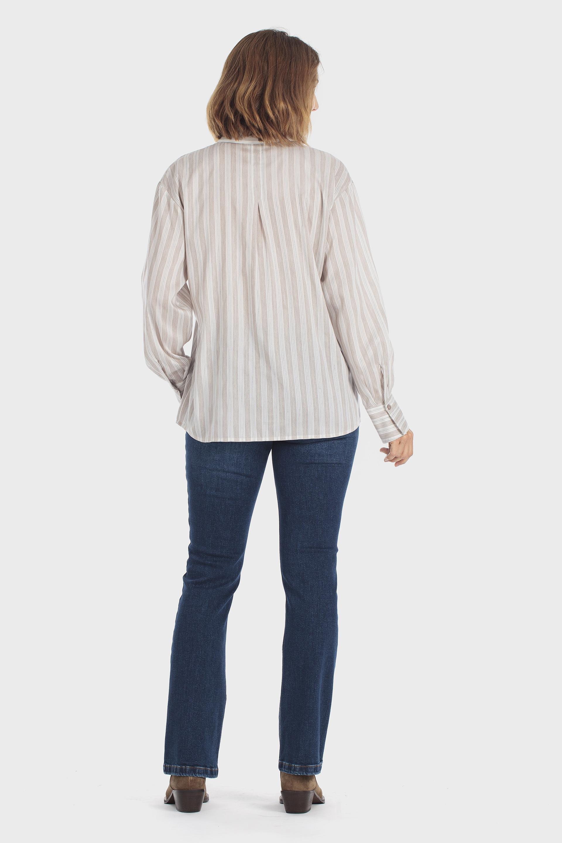 قميص مخطط بيج, Beige Toasted, large image number 3