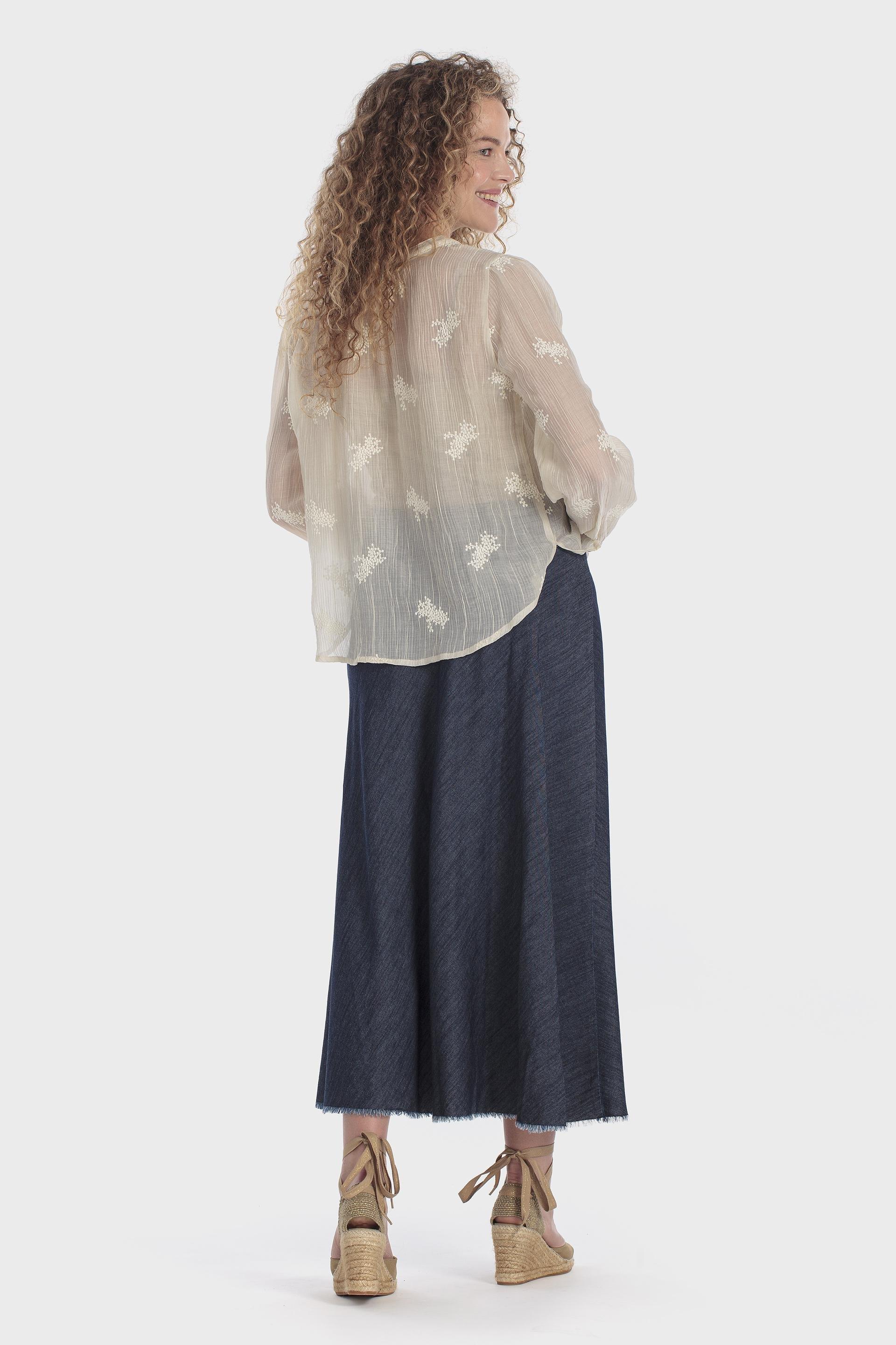 Embroidered Shirt Beige, Beige, large image number 4