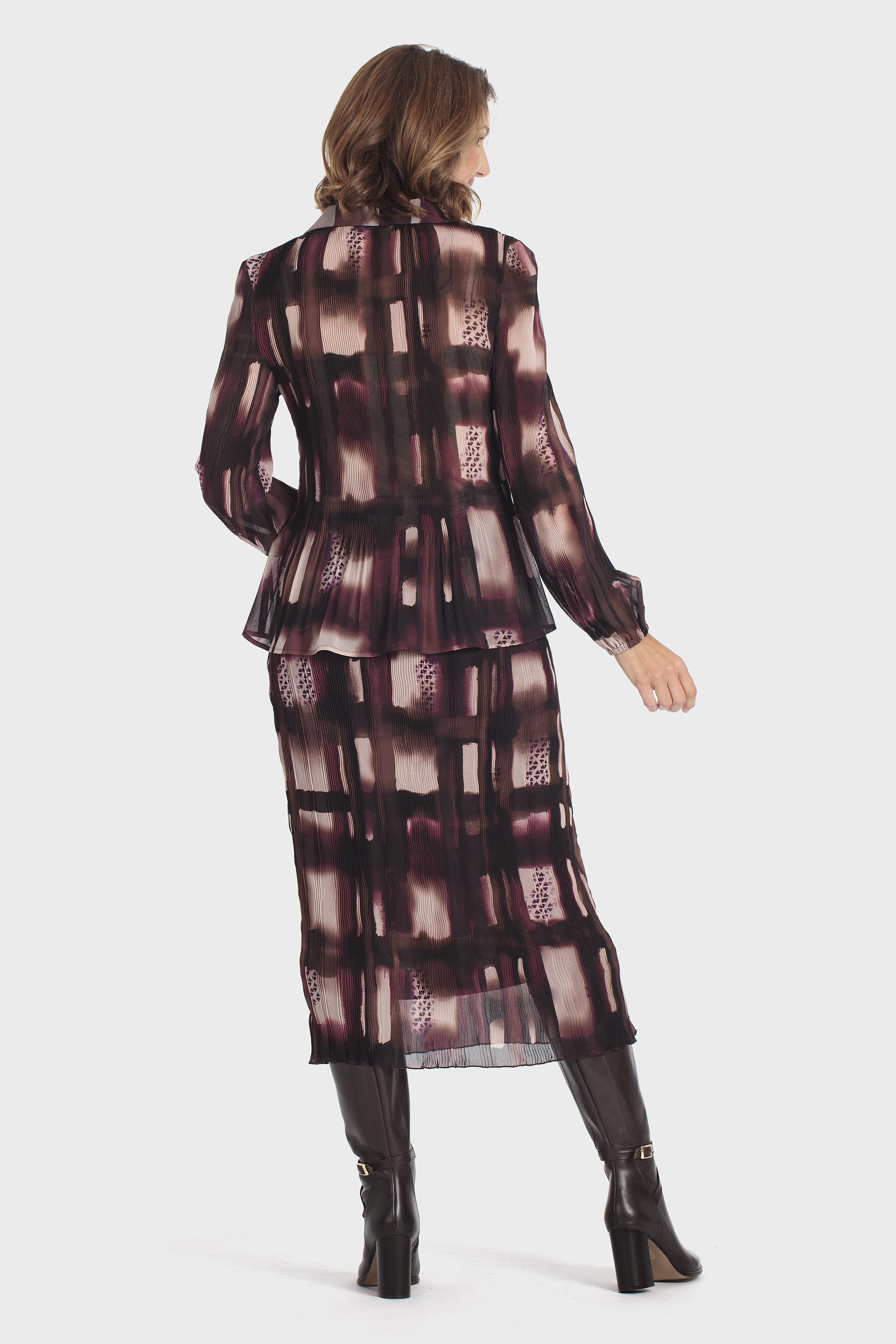 Printed Shirt Multicolour, Brown, large image number 3