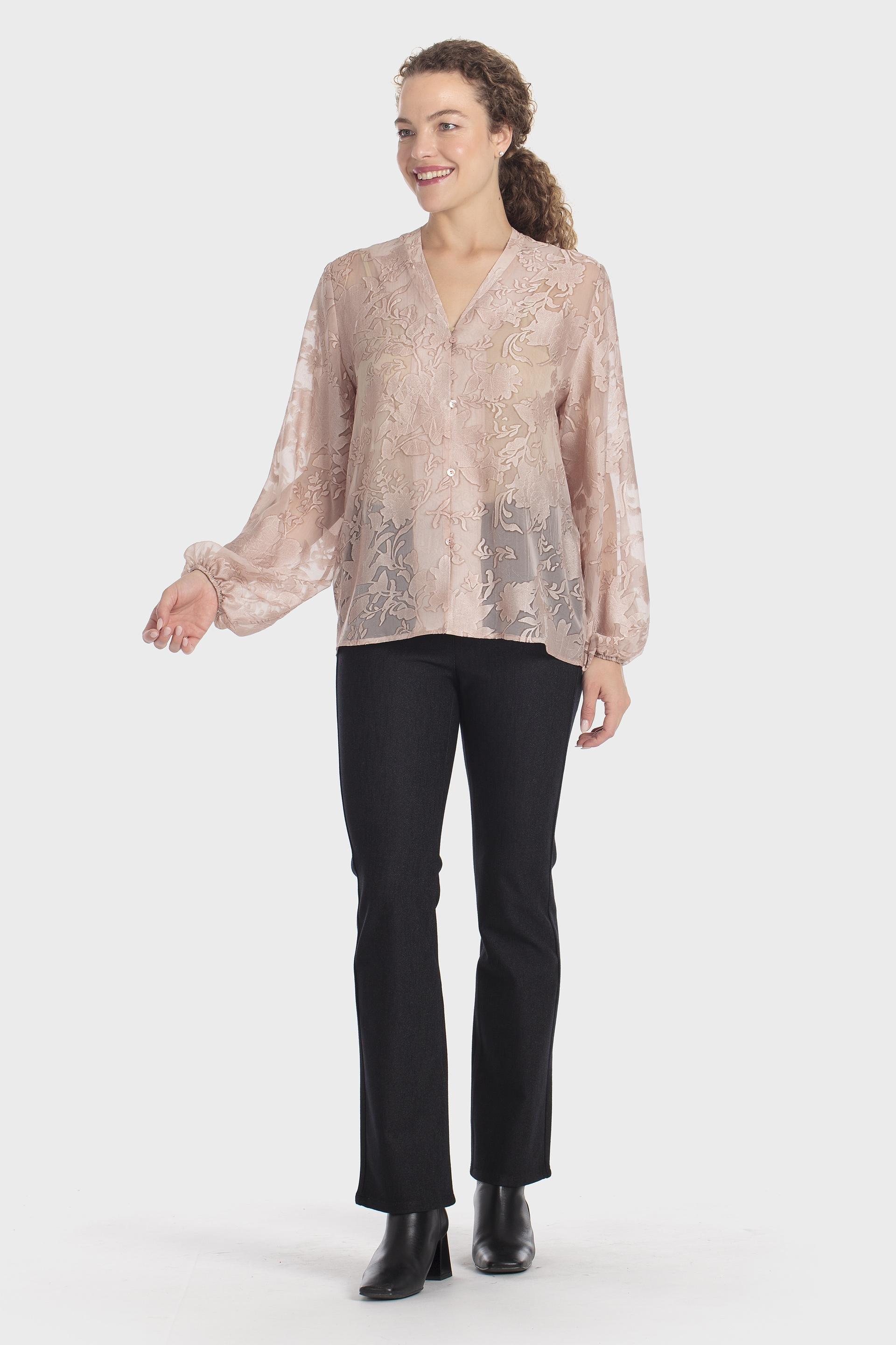 Fantasy Print Shirt Pink, Pink Quartz, medium