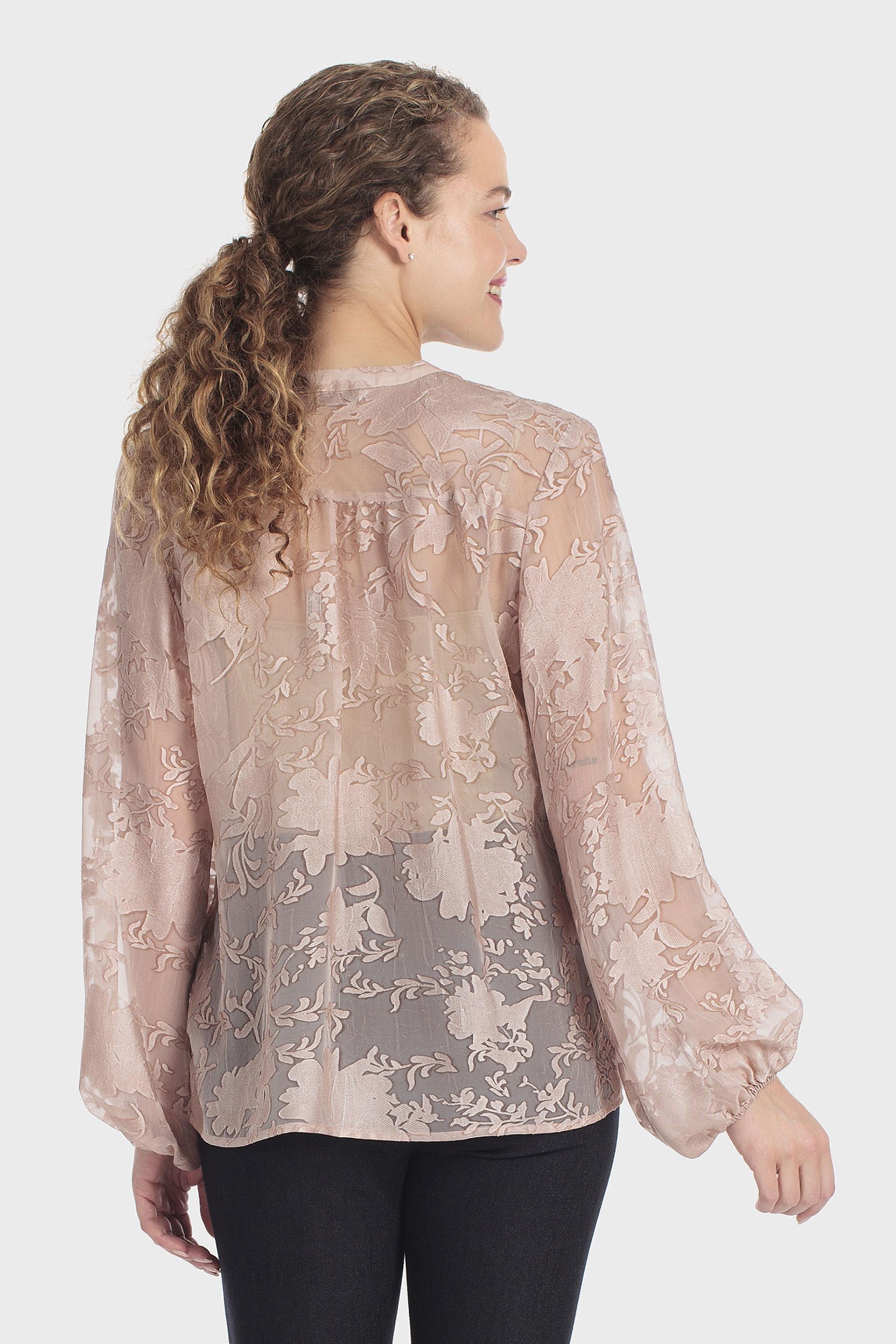 Fantasy Print Shirt Pink, Pink Quartz, medium