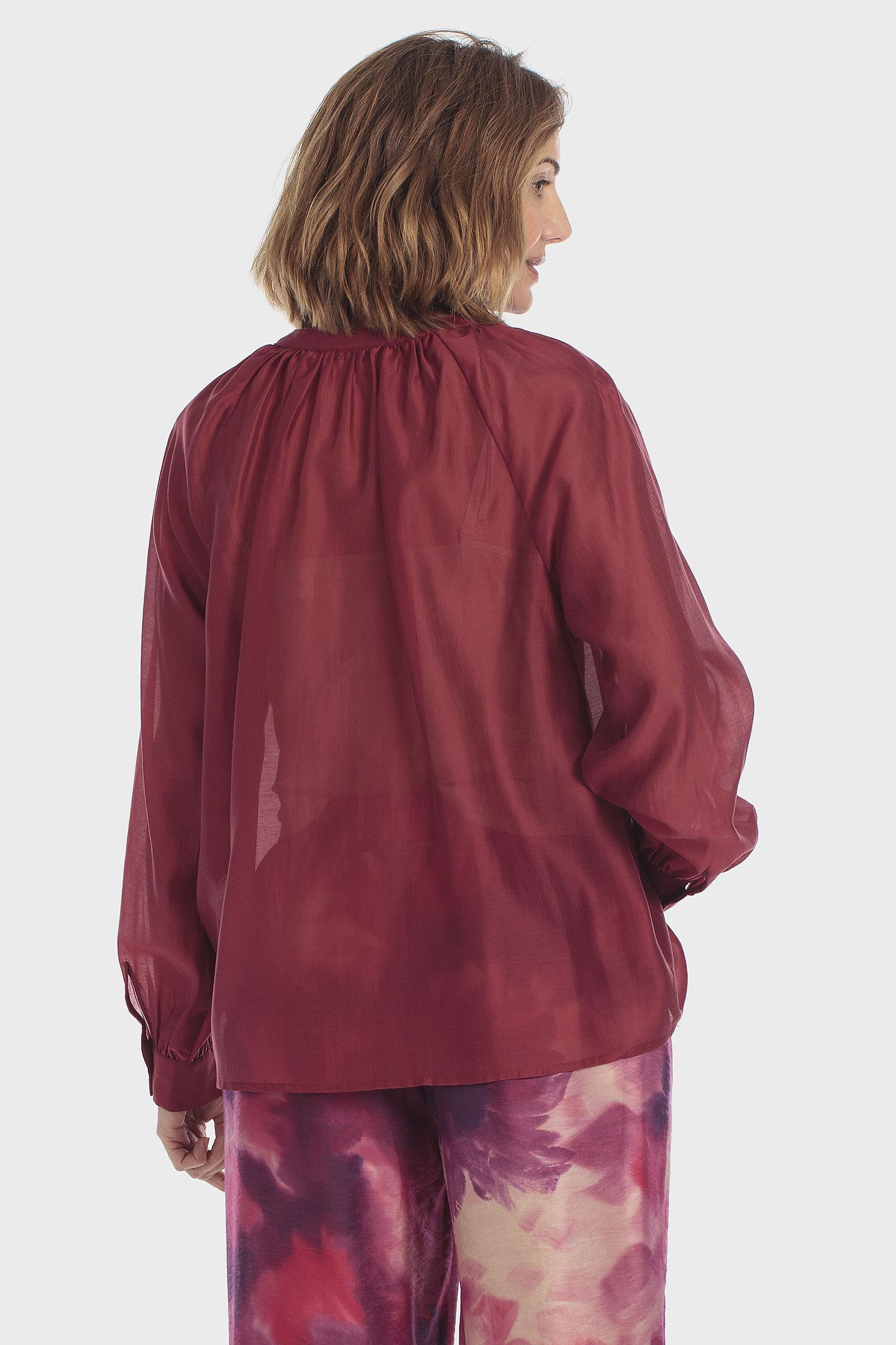 Red Fancy Blouse, Red Druby, large image number 2