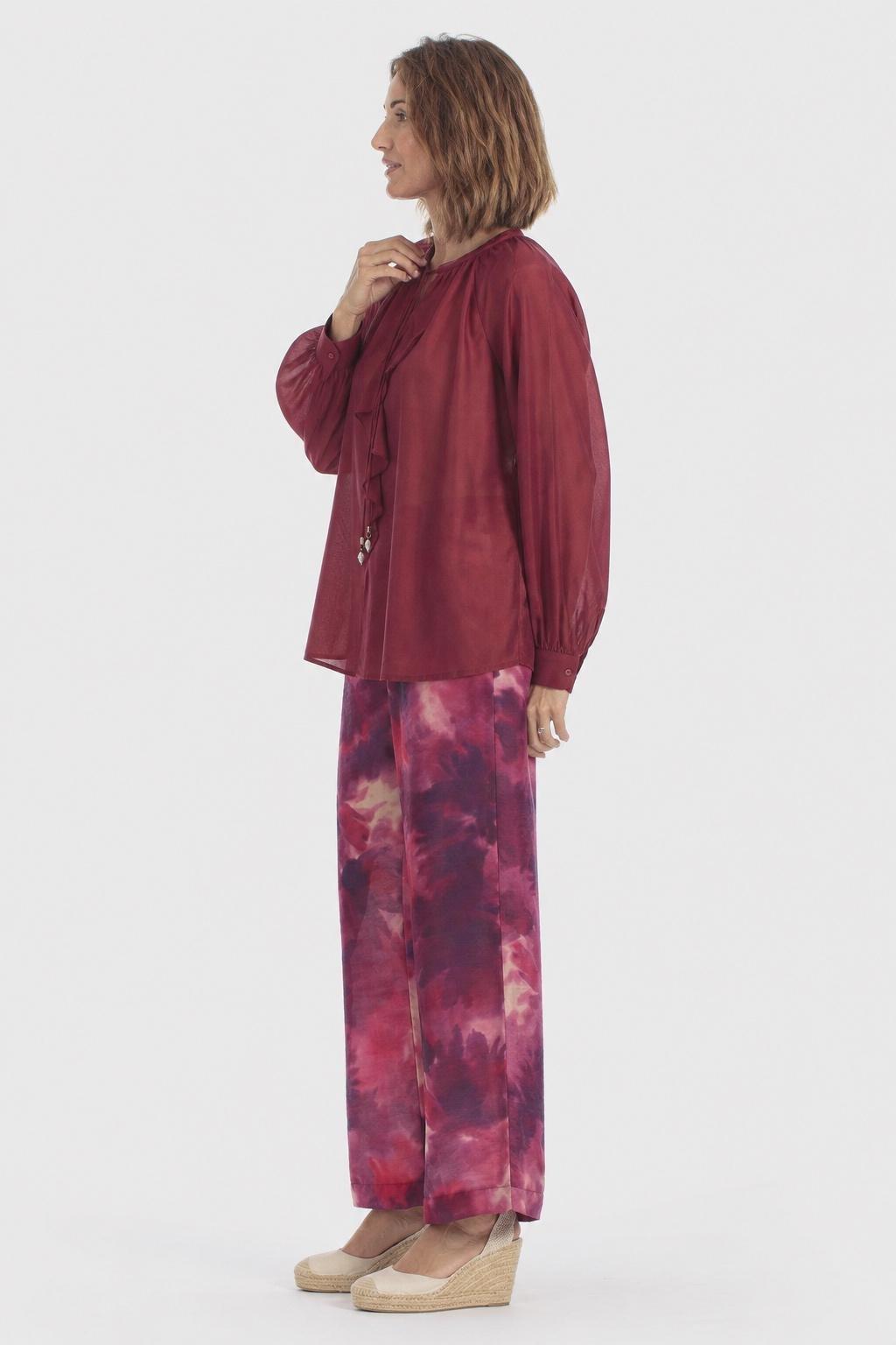 بلوزة فاخرة حمراء, Red Druby, medium
