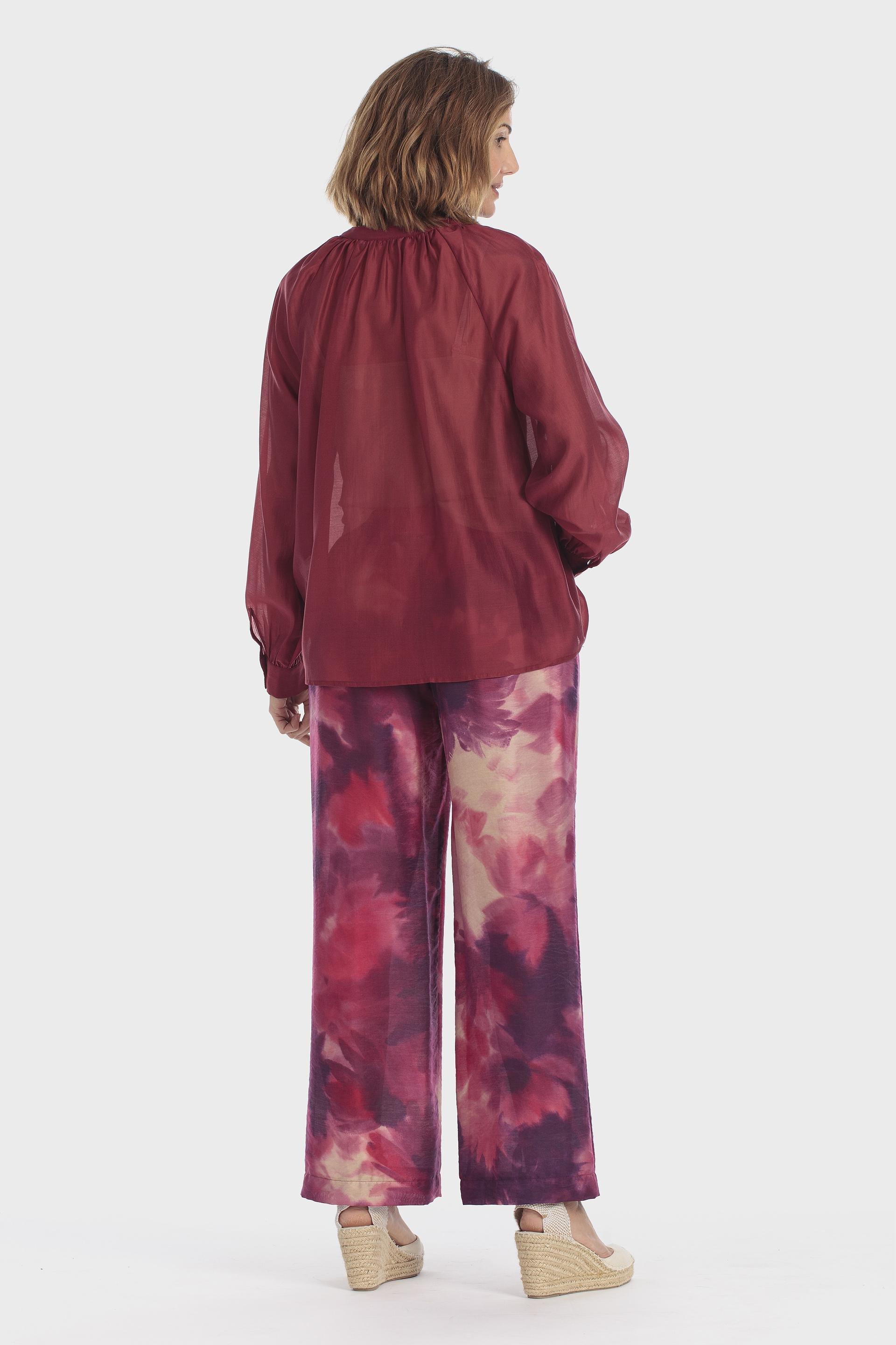 Red Fancy Blouse, Red Druby, large image number 3