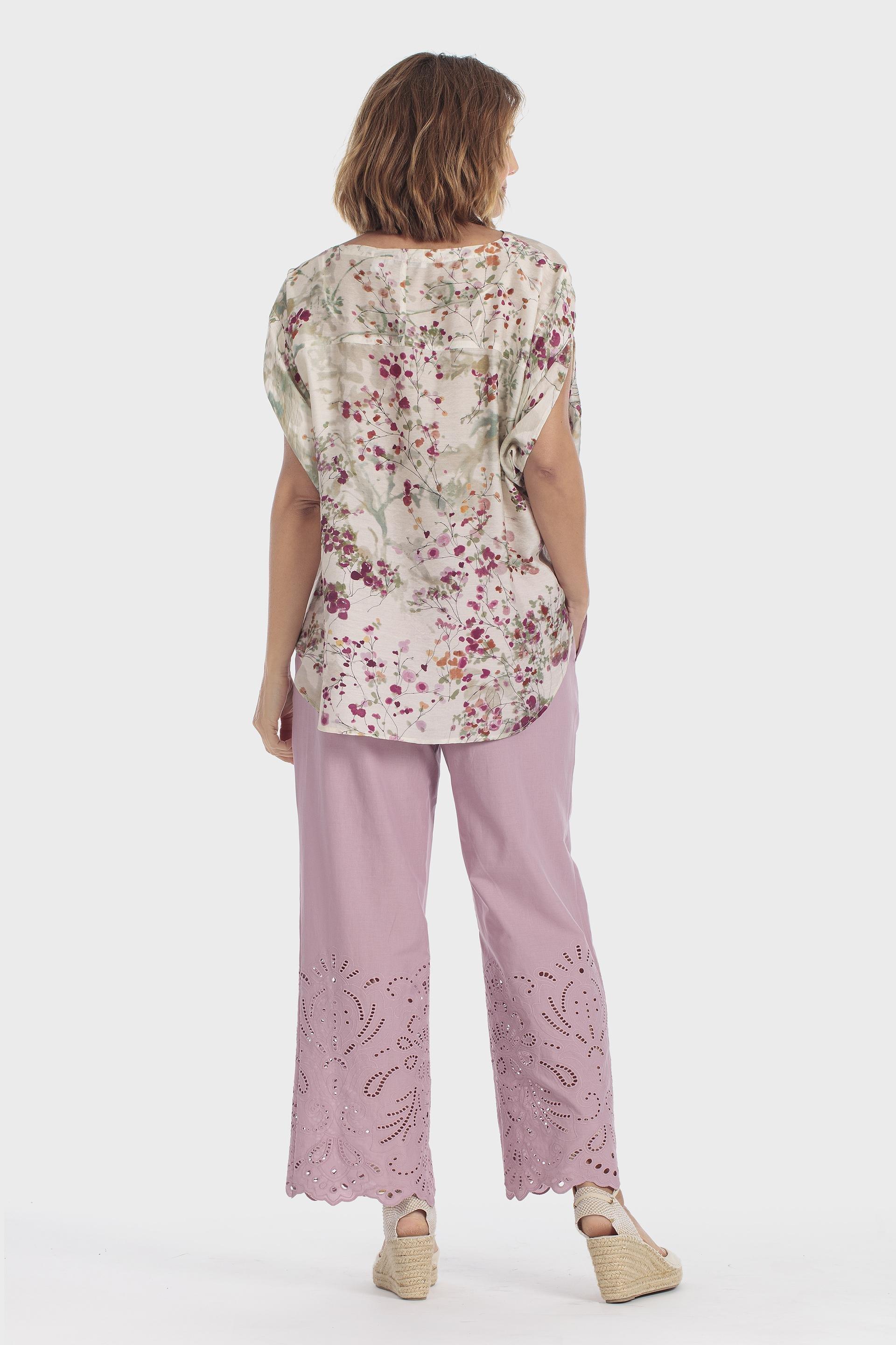 Floral Print Blouse Multicolour, Beige, large image number 3