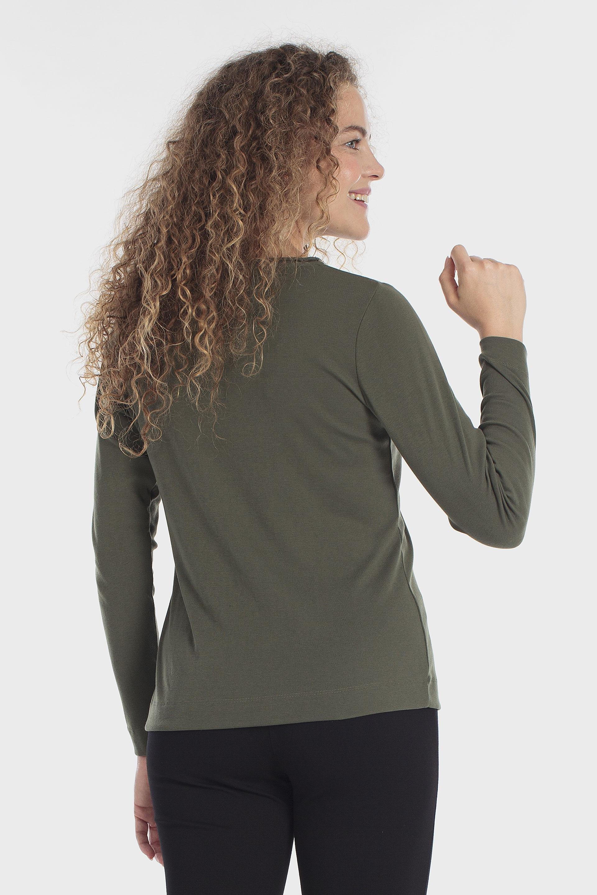 Fantasy Print Shirt Khaki, Green Dark Khaki, medium