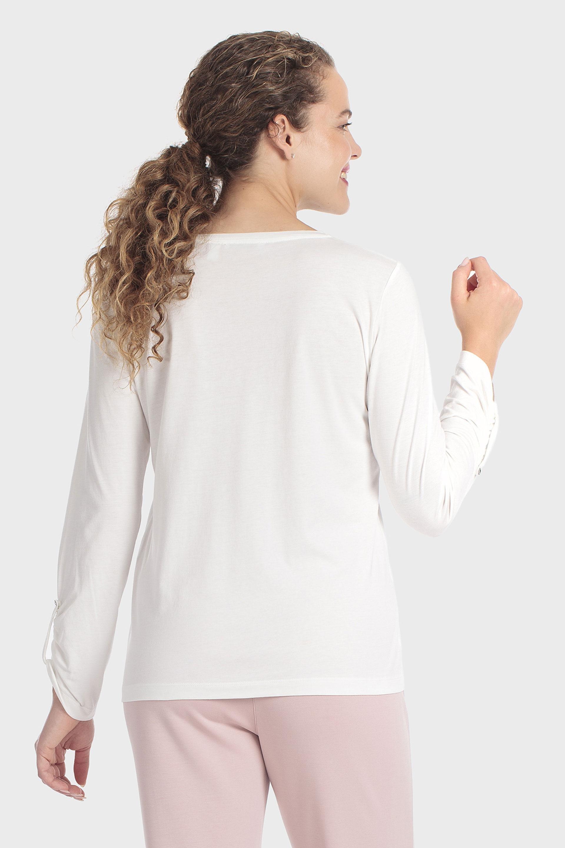 Fantasy Print Shirt White, Beige Talc, large image number 3
