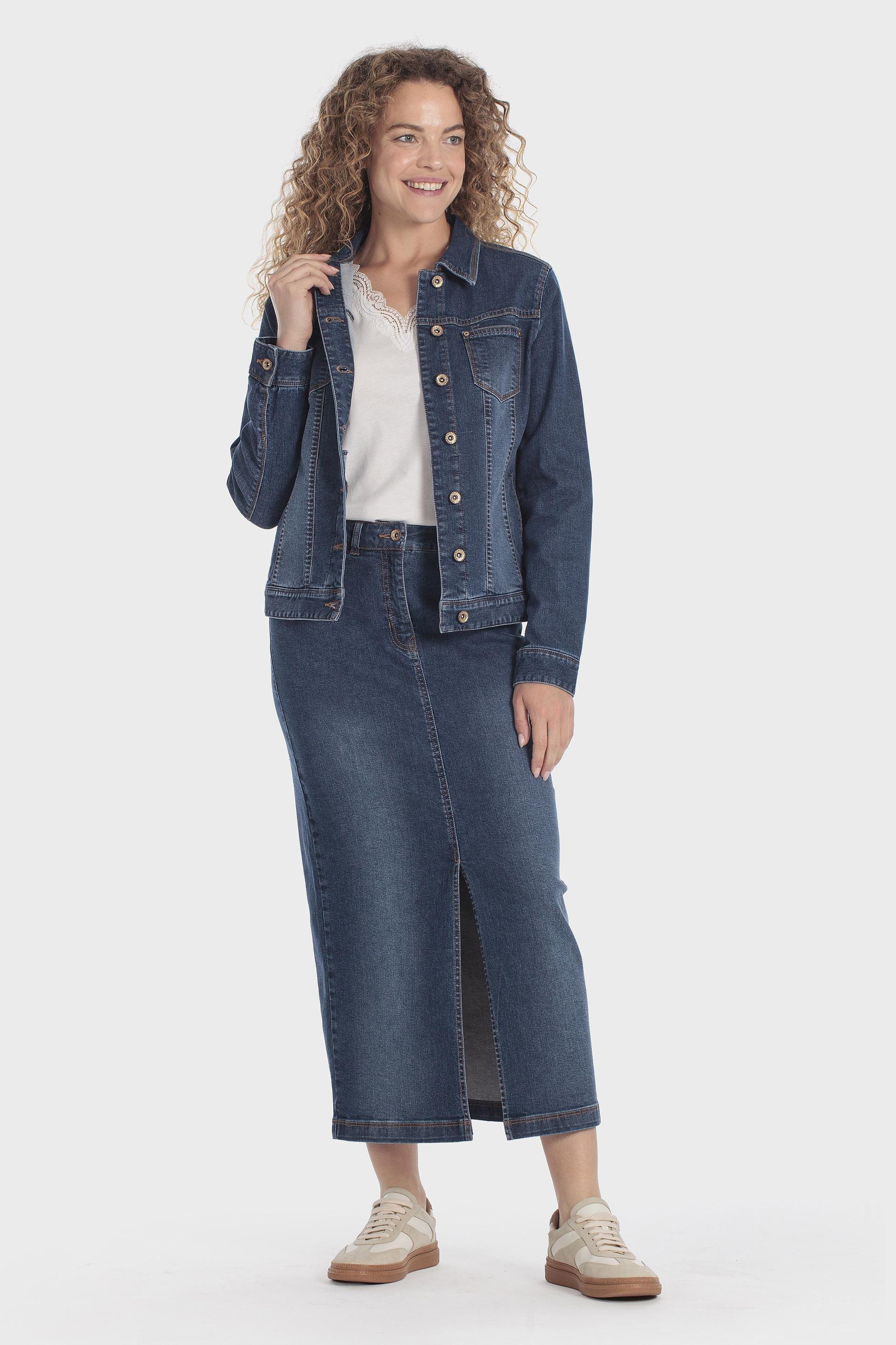 Blue Denim Jacket, Blue Denim, large image number 1