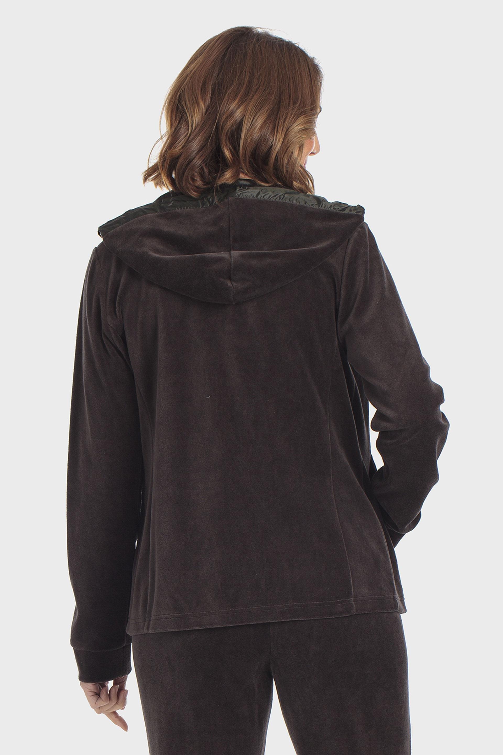 Padded jacket, WOMEN, Green Dark Khaki, large image number 3