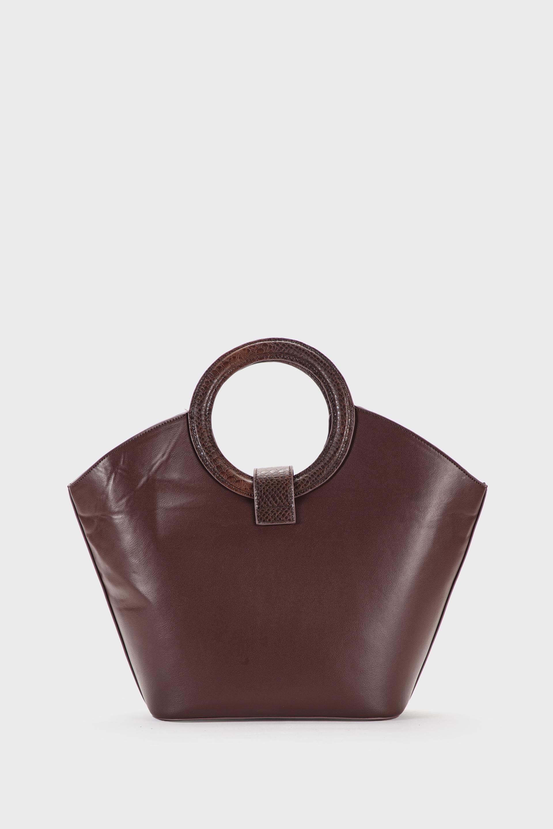 Animal Print Bag Brown, Brown, medium