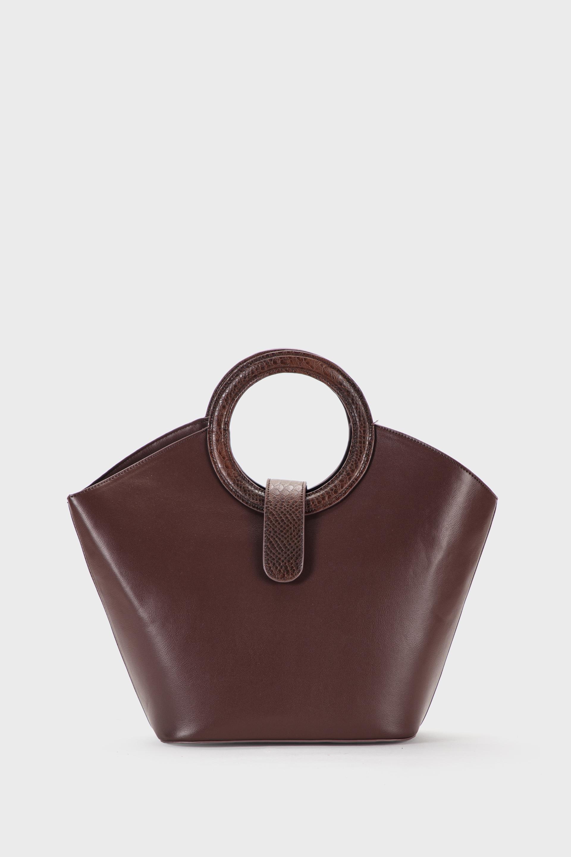 Animal Print Bag Brown, Brown, medium