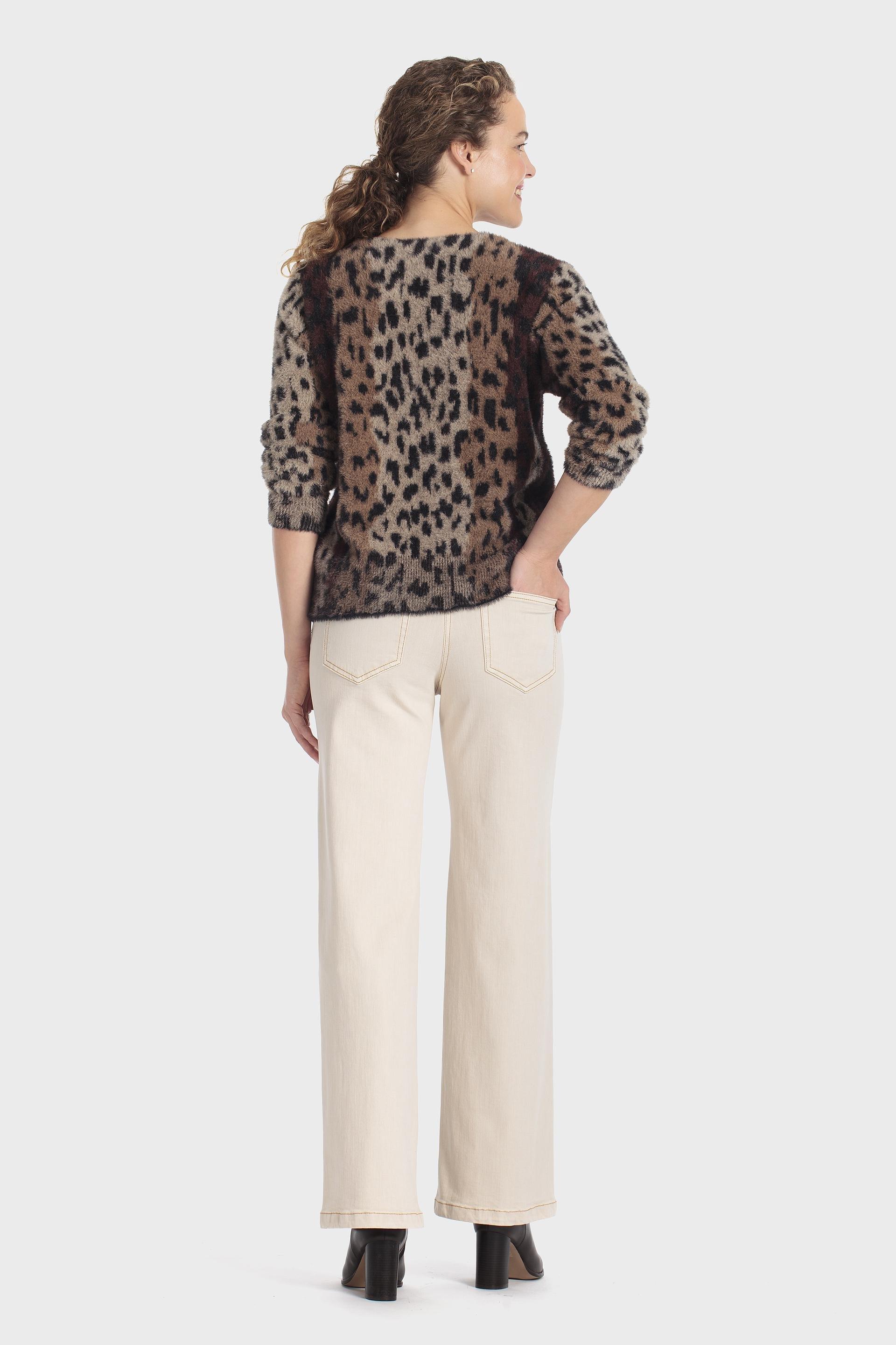 Animal Print Jacket Multicolour, Brown, large image number 3