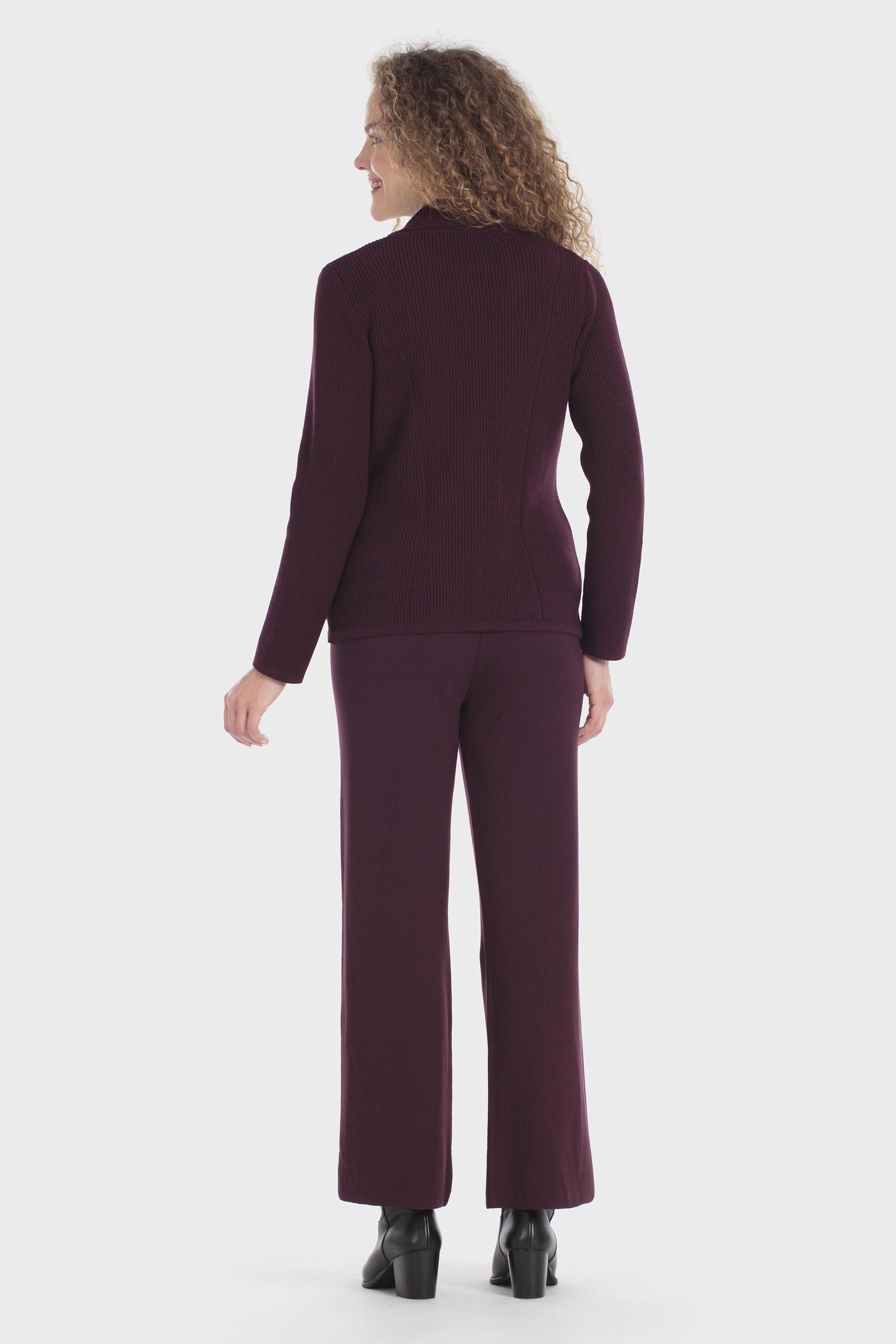 Criss-Cross Double-Breasted Jacket Purple, Purple Mulberry, large image number 3