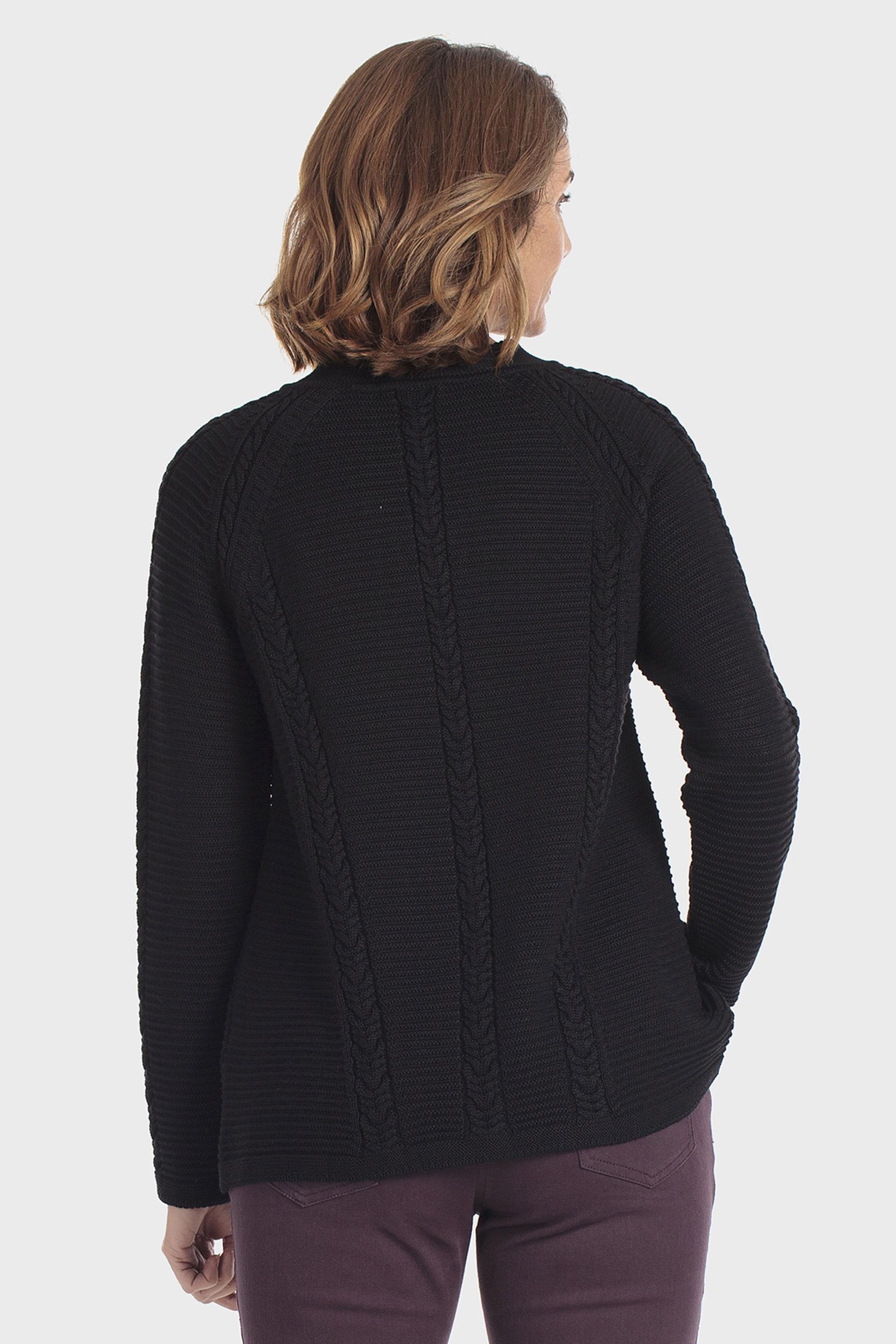Black Jacket With Braids, Black, medium