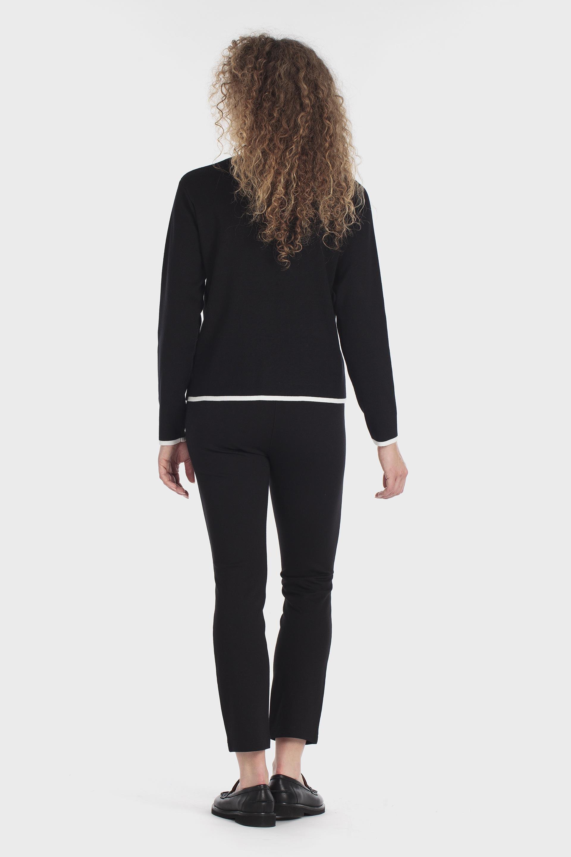 Four Pocket Tailored Jacket Black, Black, large image number 3