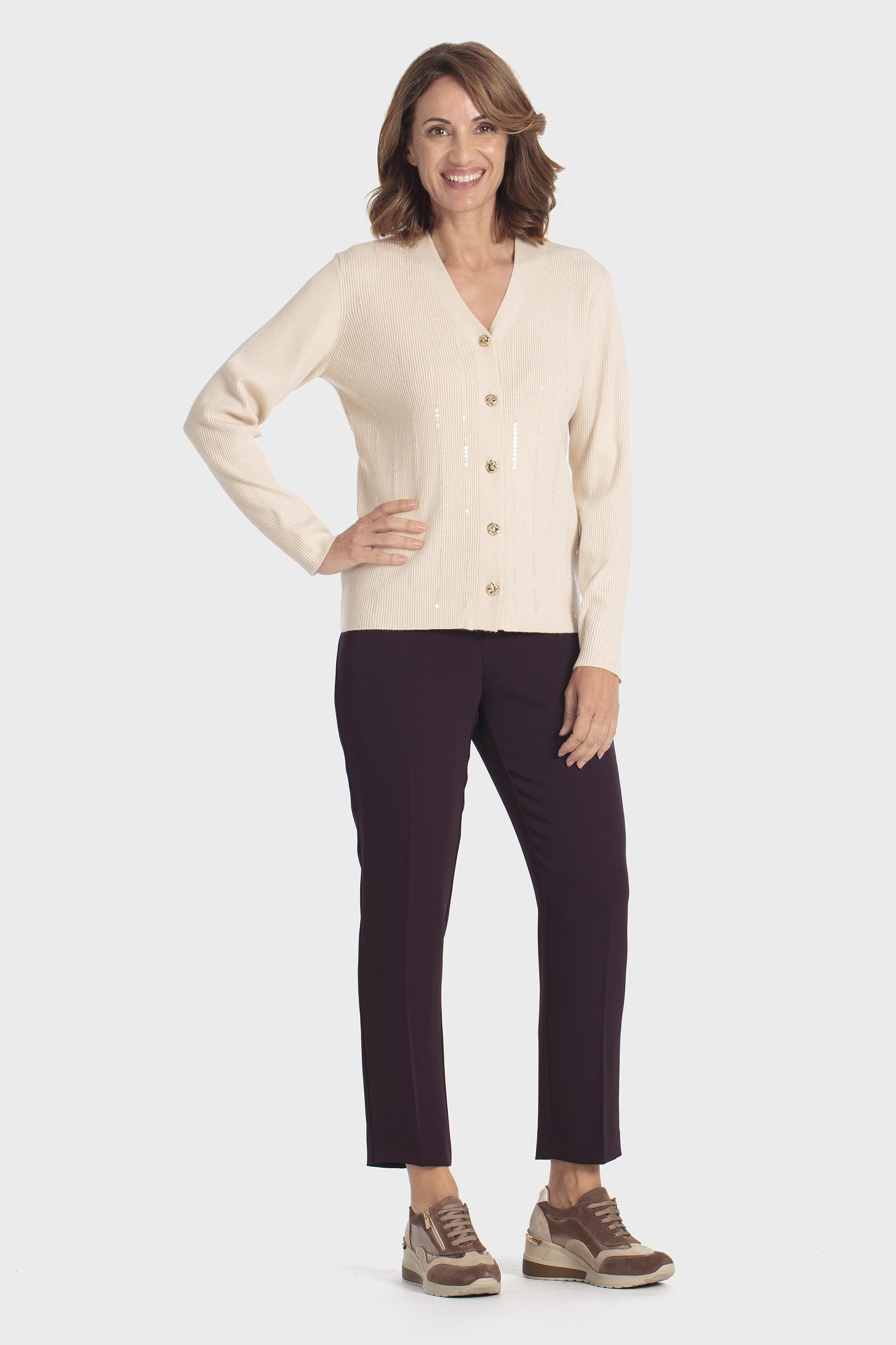 V Neck Jacket Beige, Beige, medium