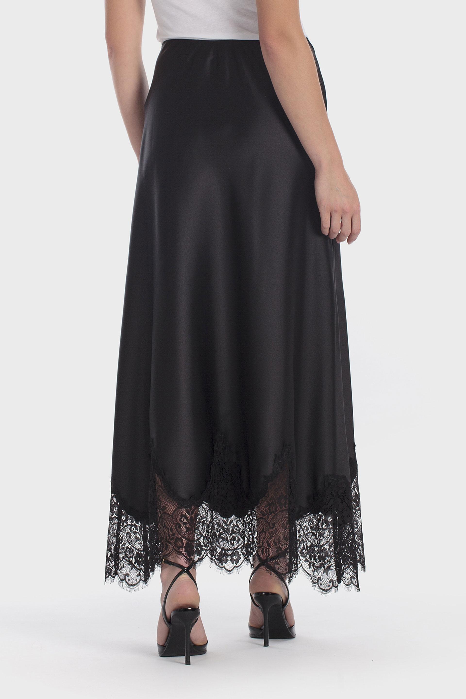 Long Skirt Black, Black, large image number 2