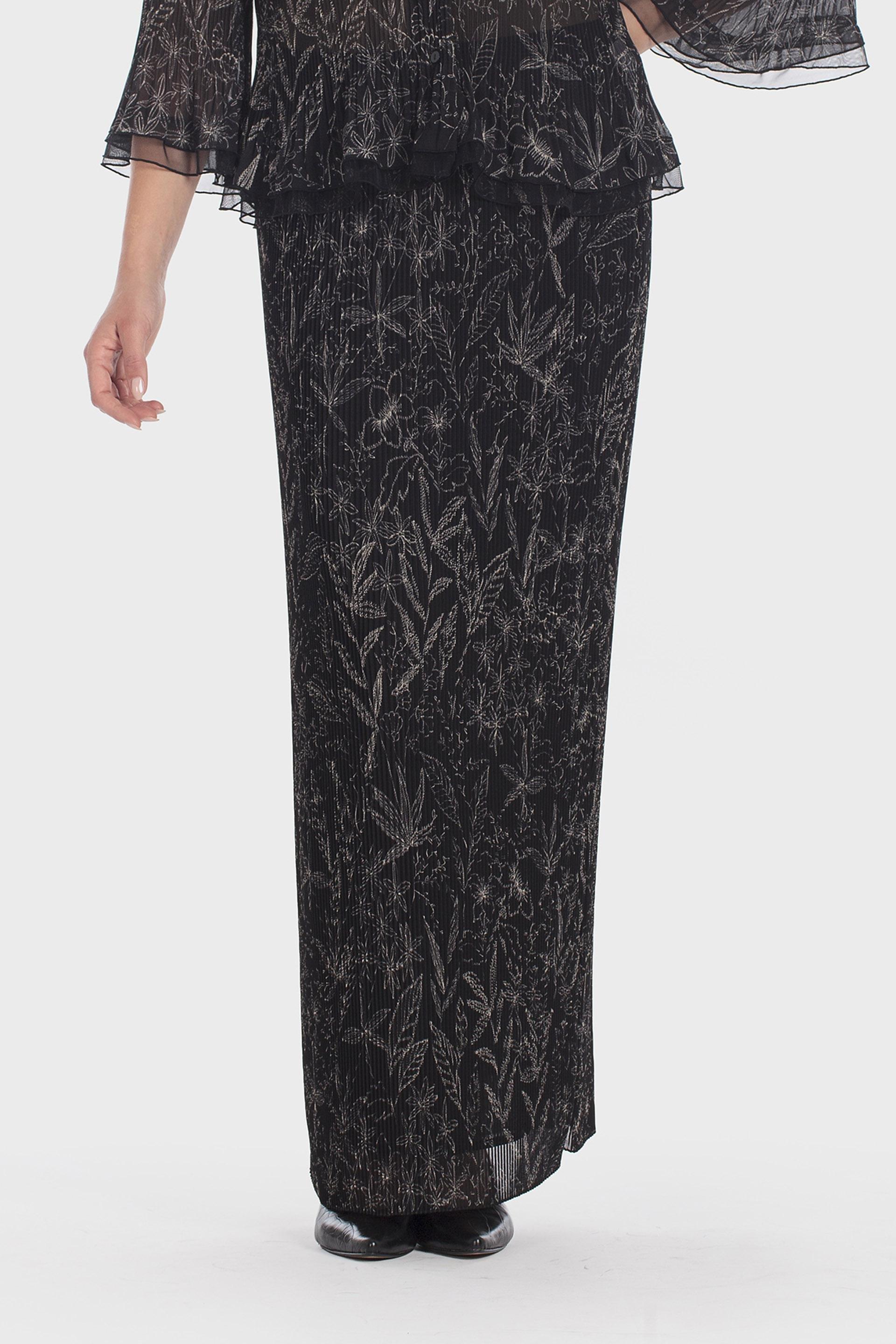 Printed Skirt Multicolour, Black, large image number 1