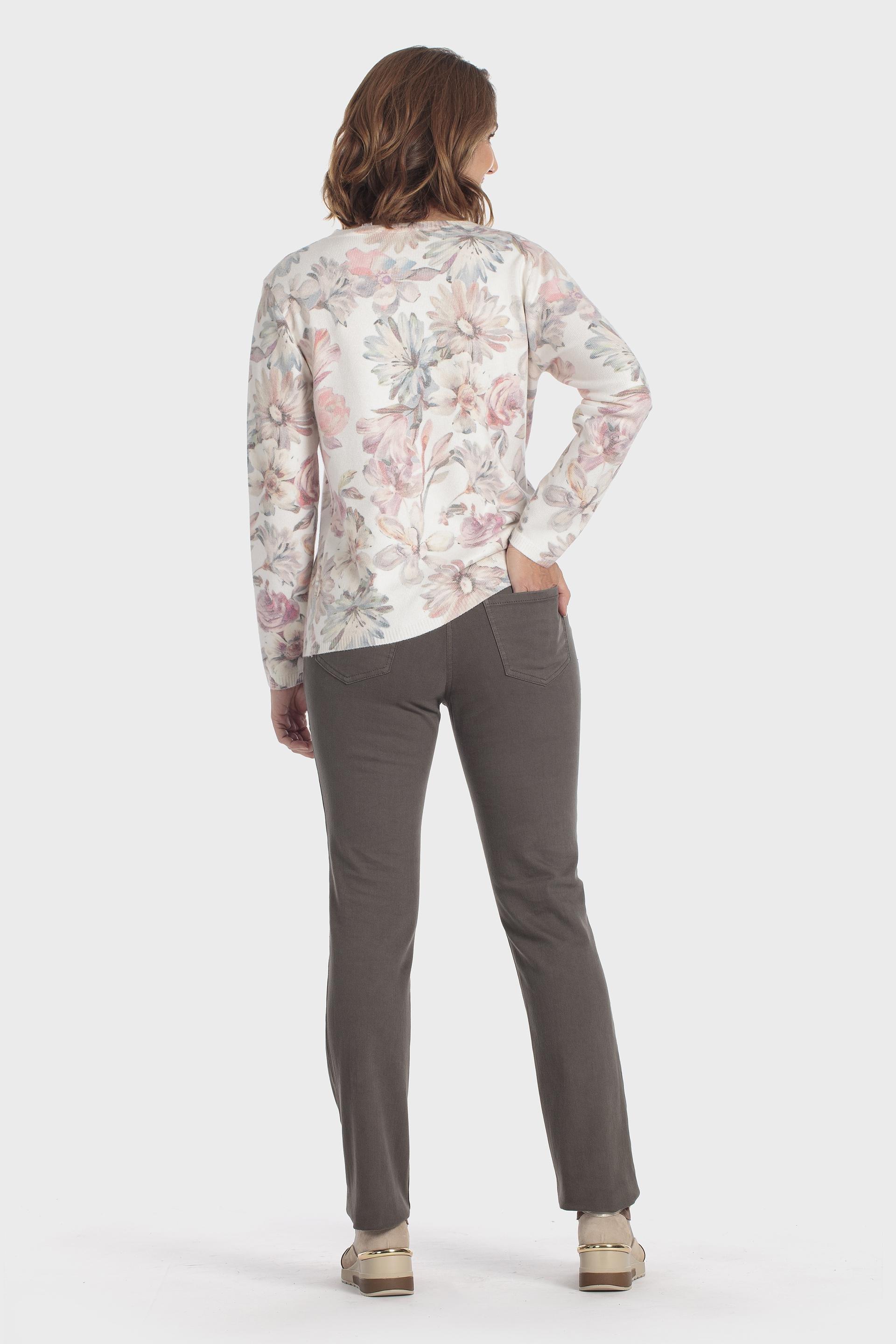 Floral Print Sweater Multicolour, Pink Quartz, large image number 3