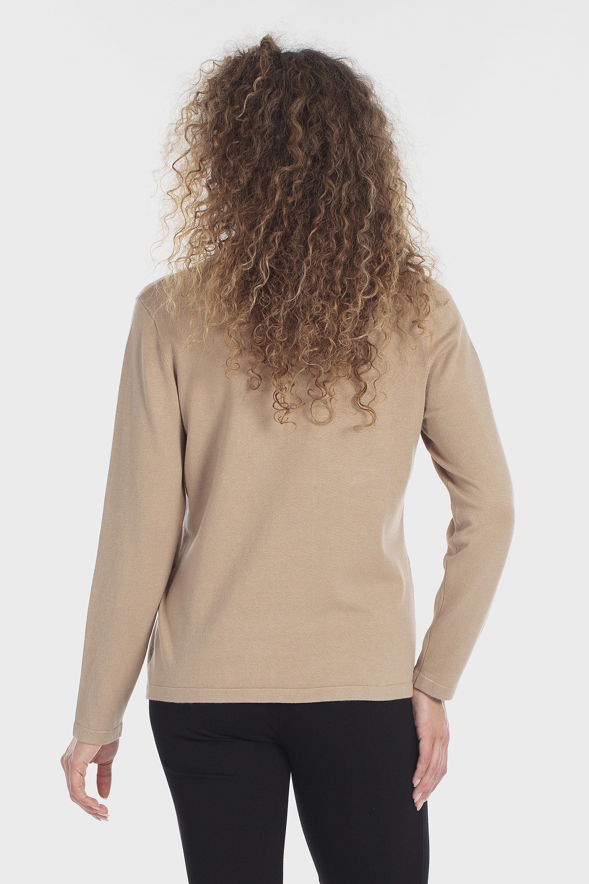 بلوفر بياقة بولو بيج, Beige Camel, medium