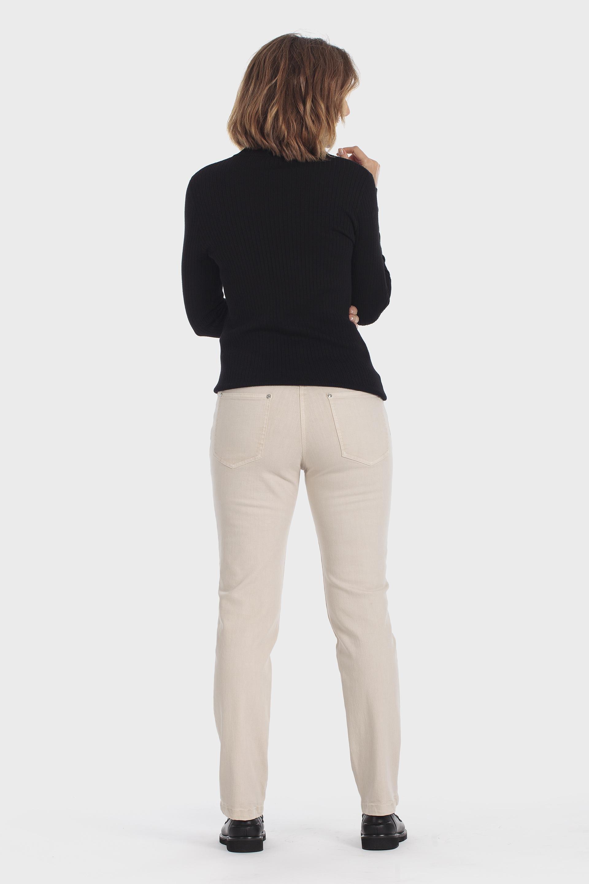 Black Ribbed Sweater, Black, large image number 3