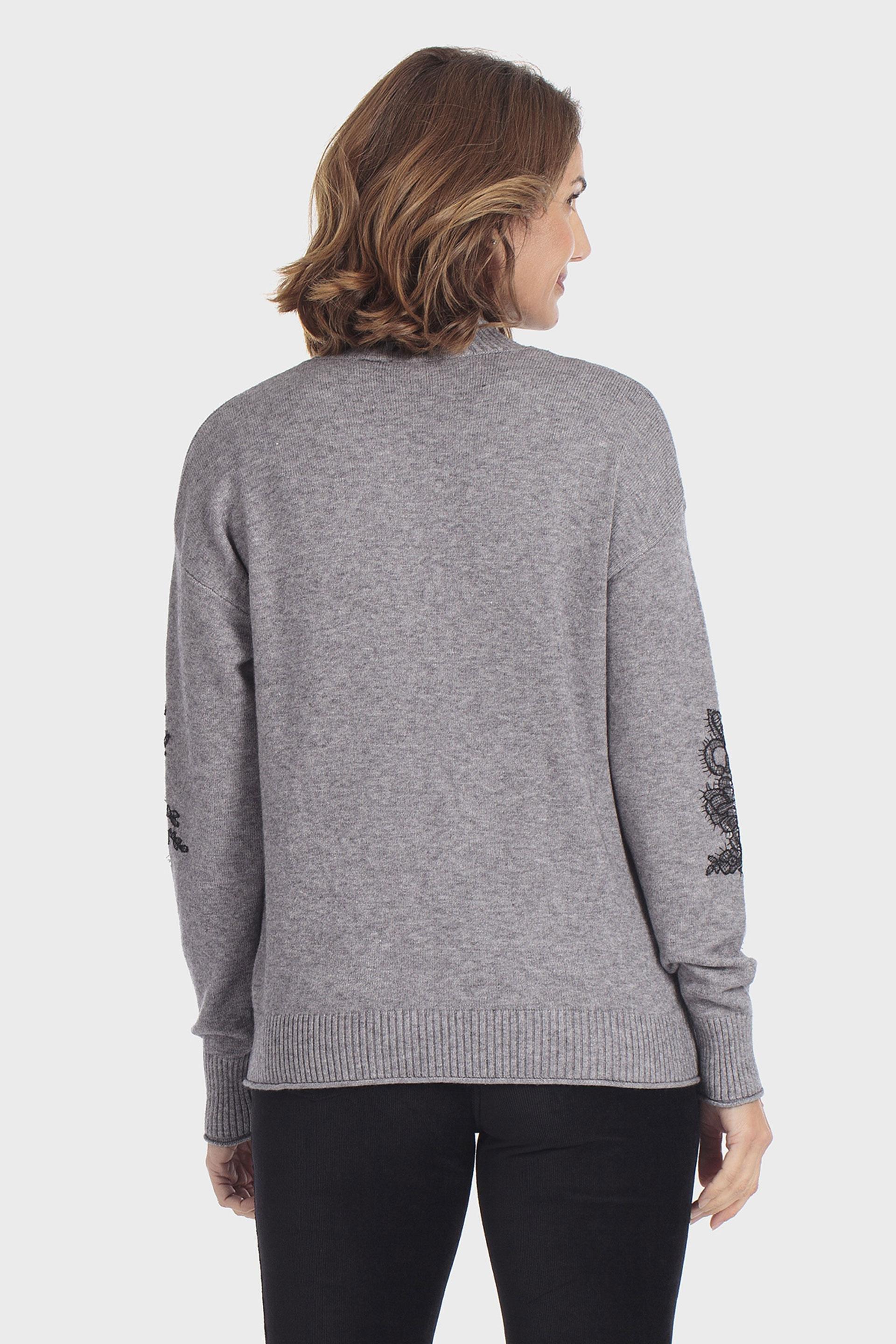 Fantasy sweater, WOMEN, Grey, medium