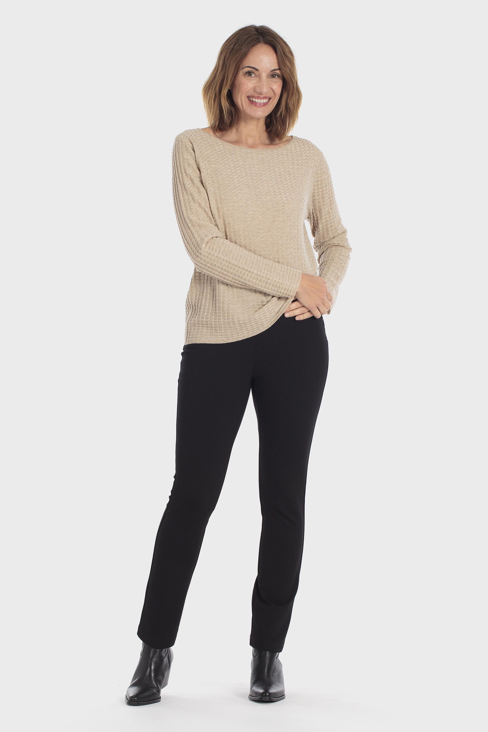 Beige Novelty Sweater, Beige, medium