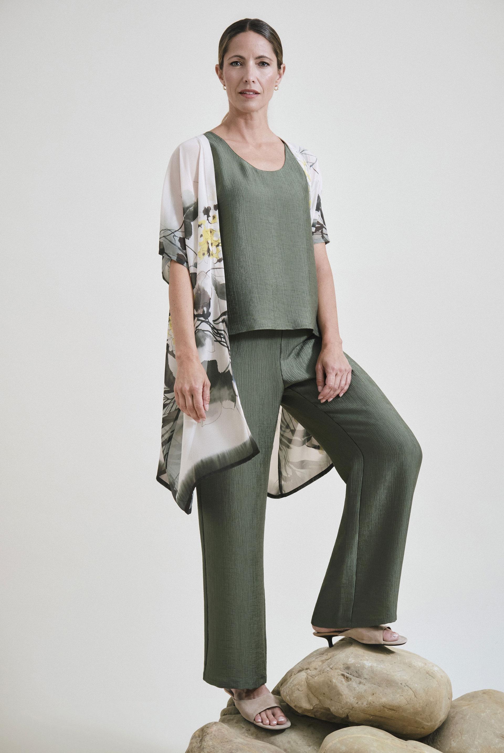 Fantasy Detail Trousers Green, Green Forest, medium