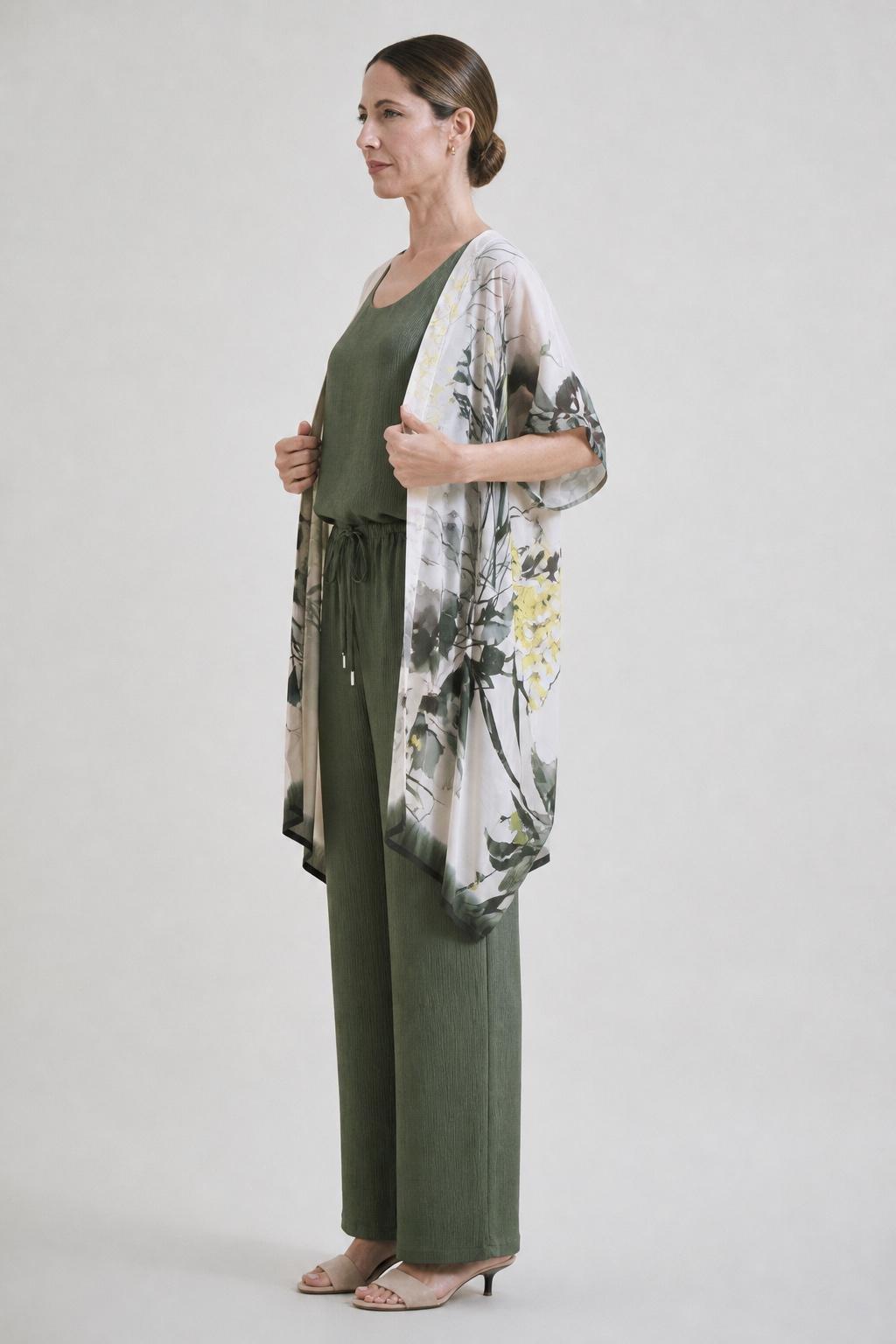 Fantasy Detail Trousers Green, Green Forest, medium
