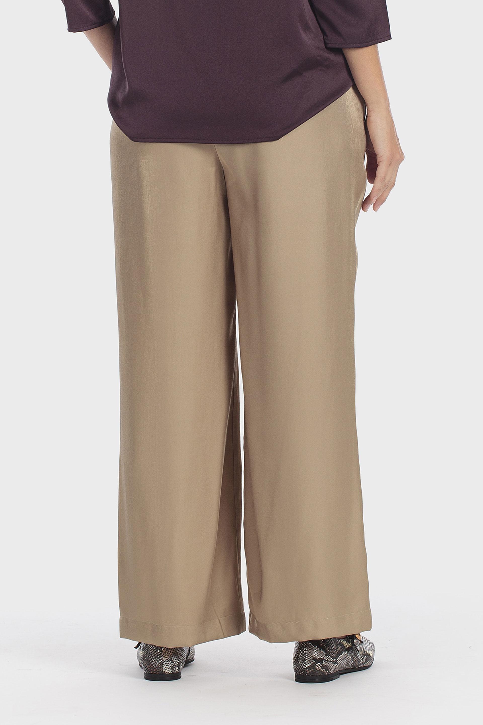 Satin Fantasy Trousers Gold, Metal Golden, large image number 3