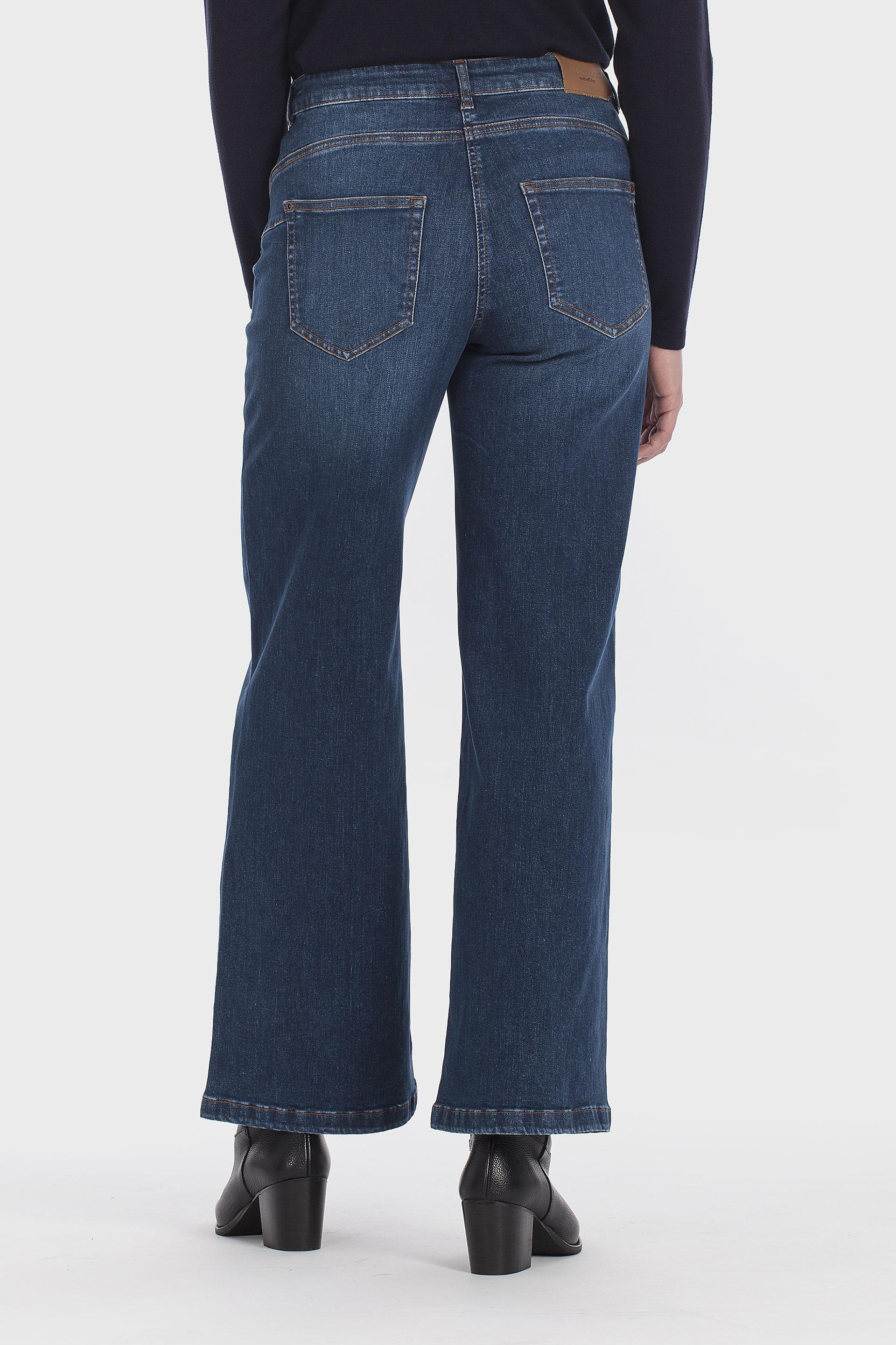 Wide Leg Jeans Blue, Blue Denim, large image number 3