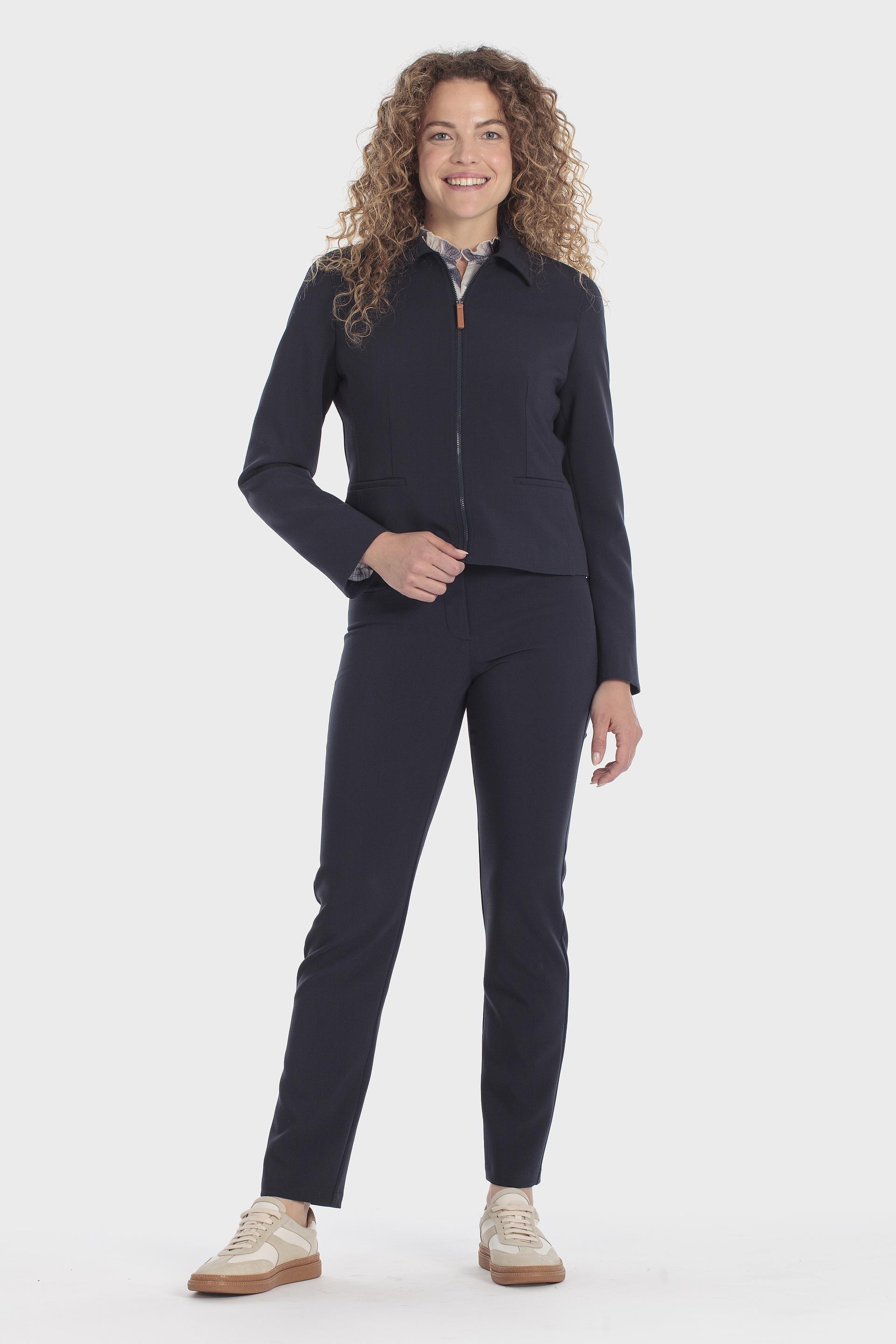 Slim Five Pocket Trousers Navy, Blue Navy, large image number 1