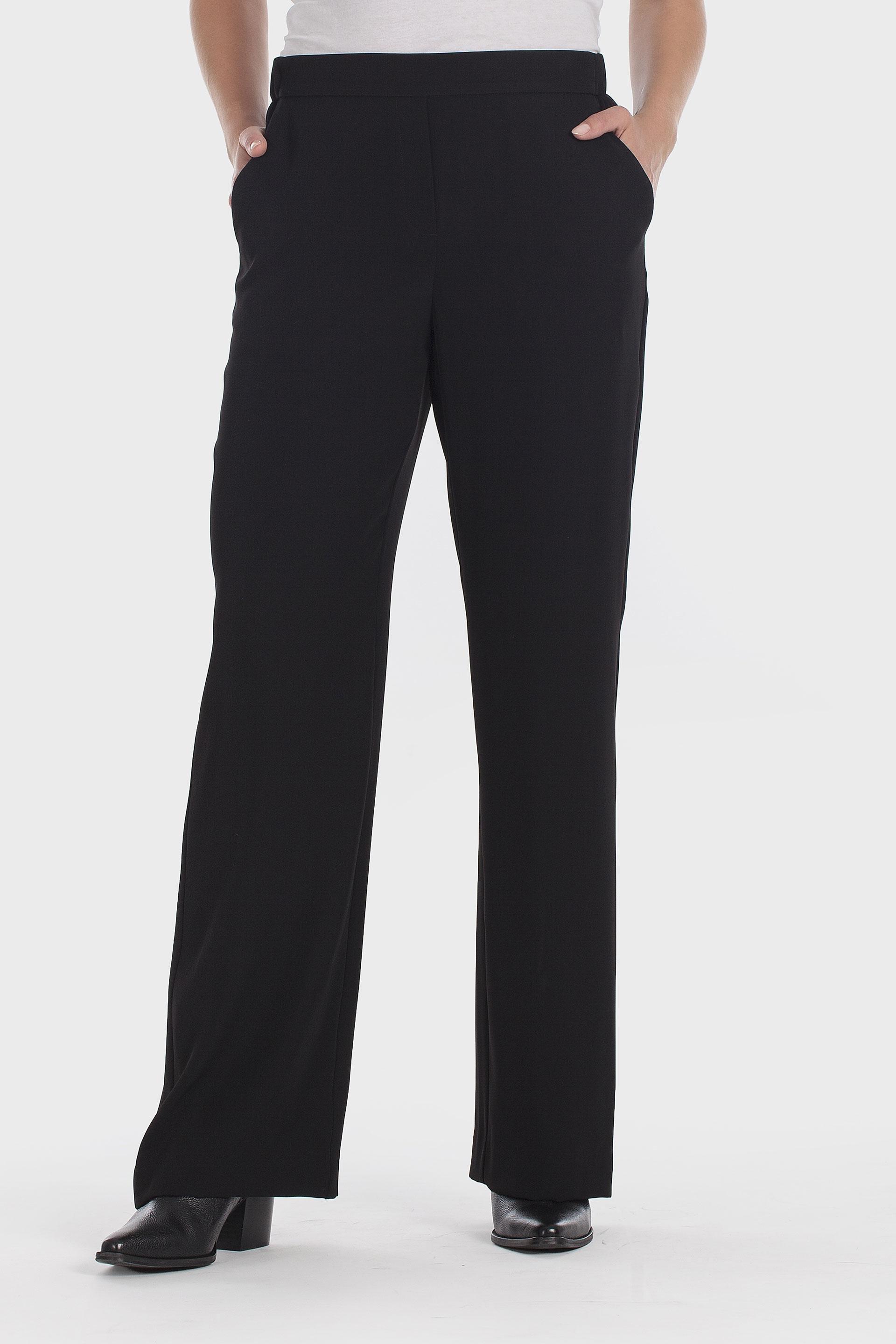 Wide Trousers Black, Black, large image number 1