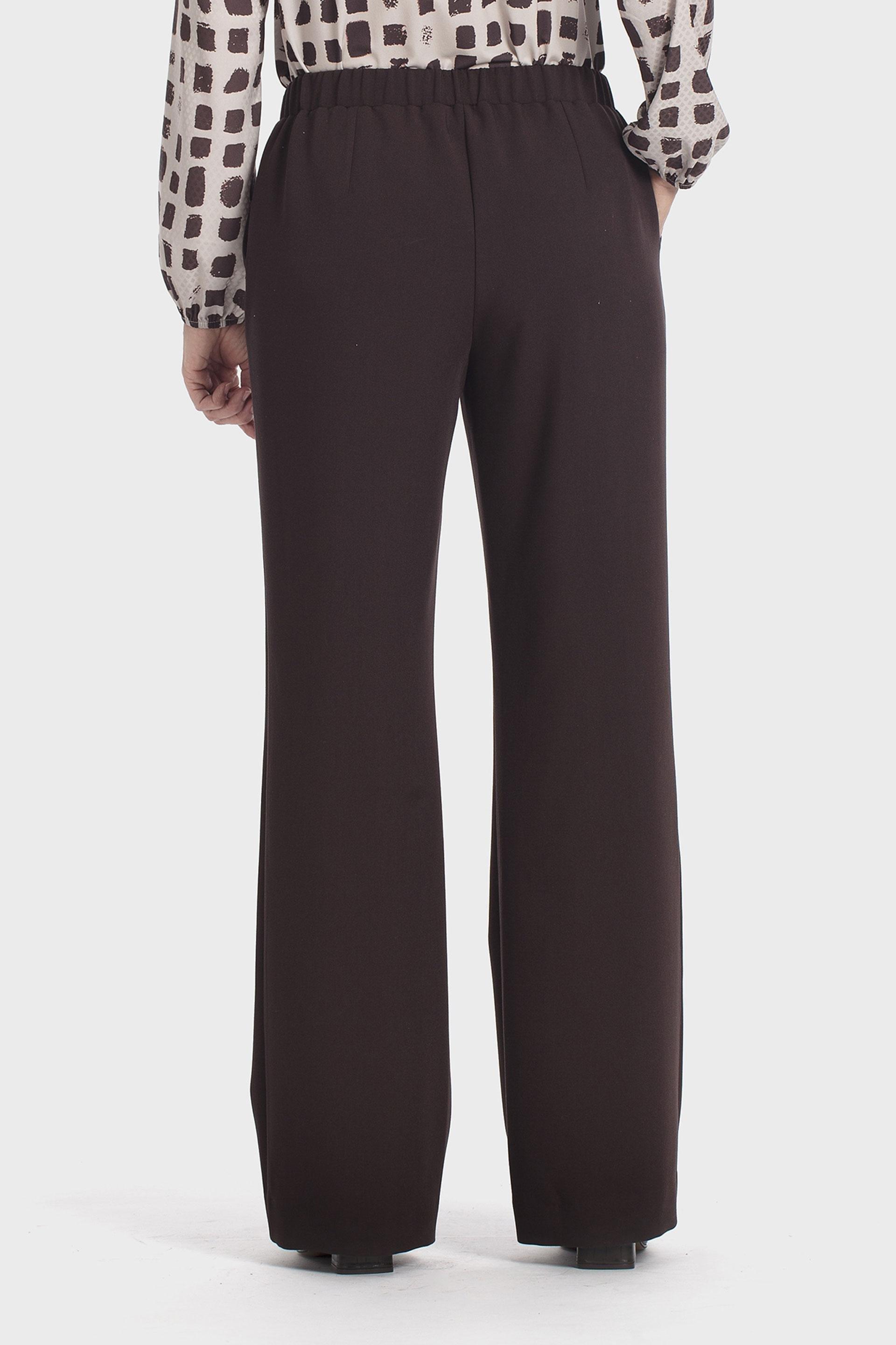 Brown trousers, WOMEN, Brown Chocolate, medium