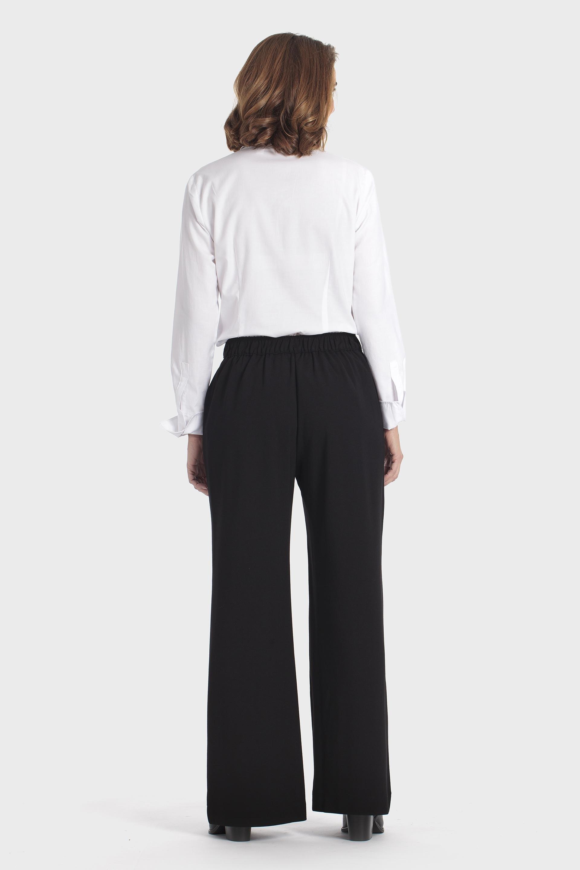 Black Comfy Trousers, Black, large image number 3