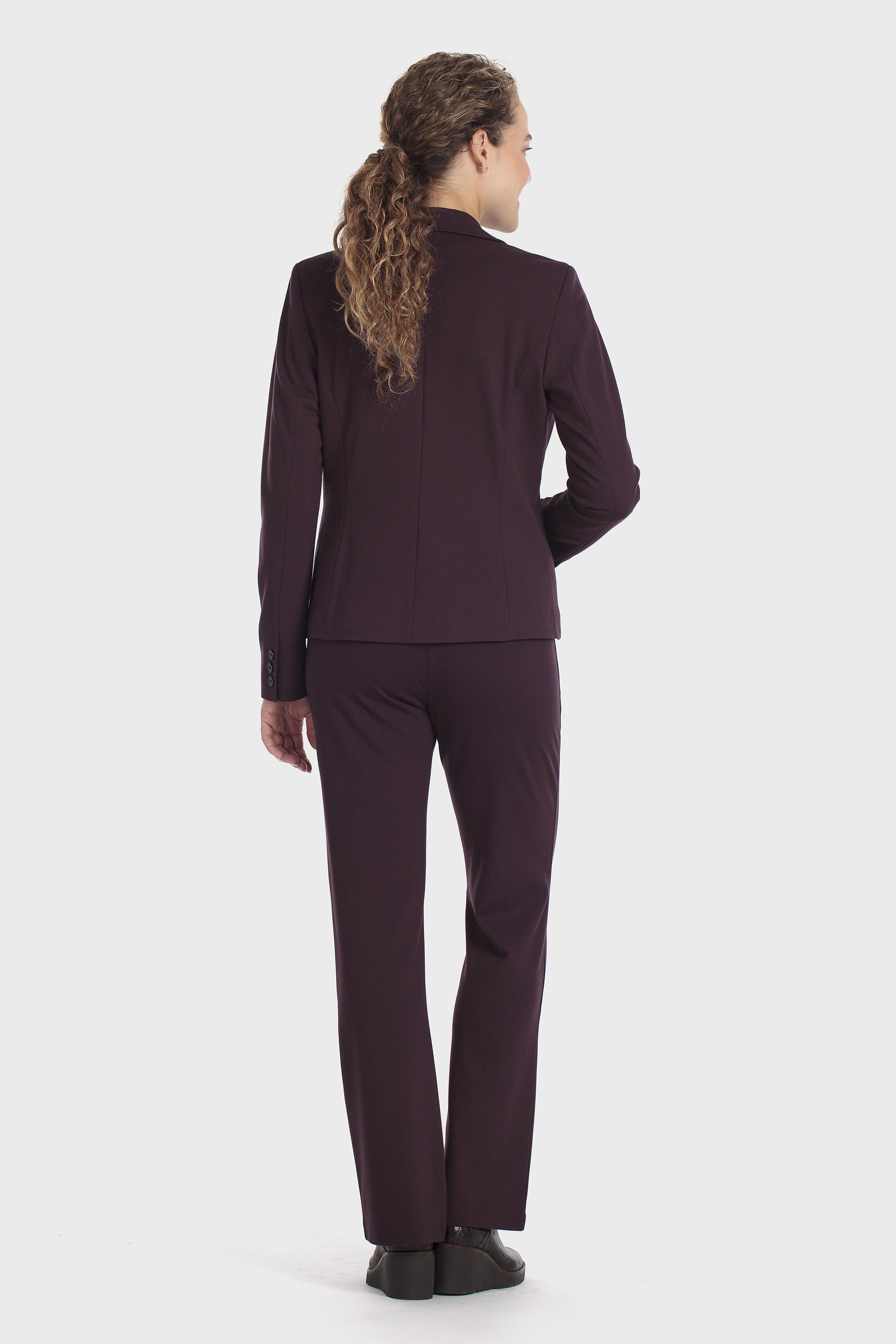Ponte Di Roma Trousers Burgundy, Purple Mulberry, large image number 3