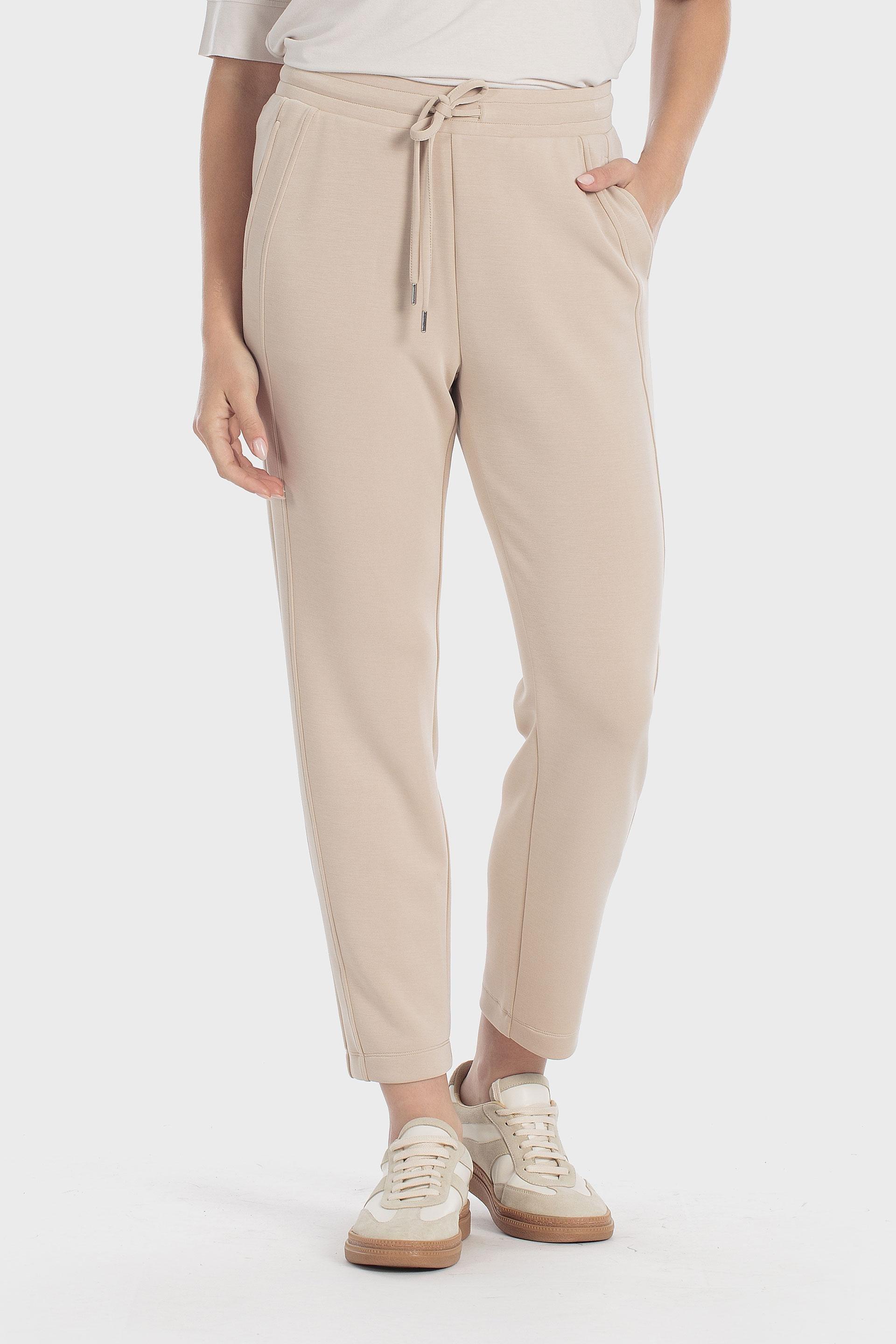 بنطلون جوجر برباط بيج, Beige, large image number 2